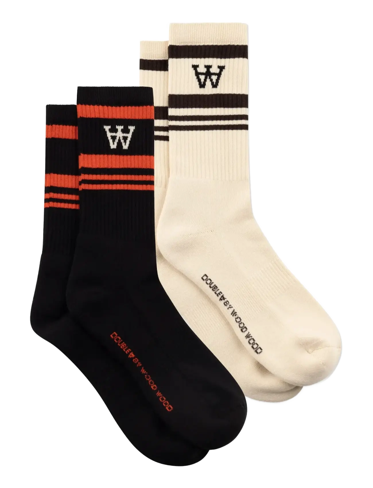 WOOD WOOD WWRyder 2 pack sock 25330 - Sneackersocken - TURTLEDOVE/BLUE+GREY MEL/WHITE / multi