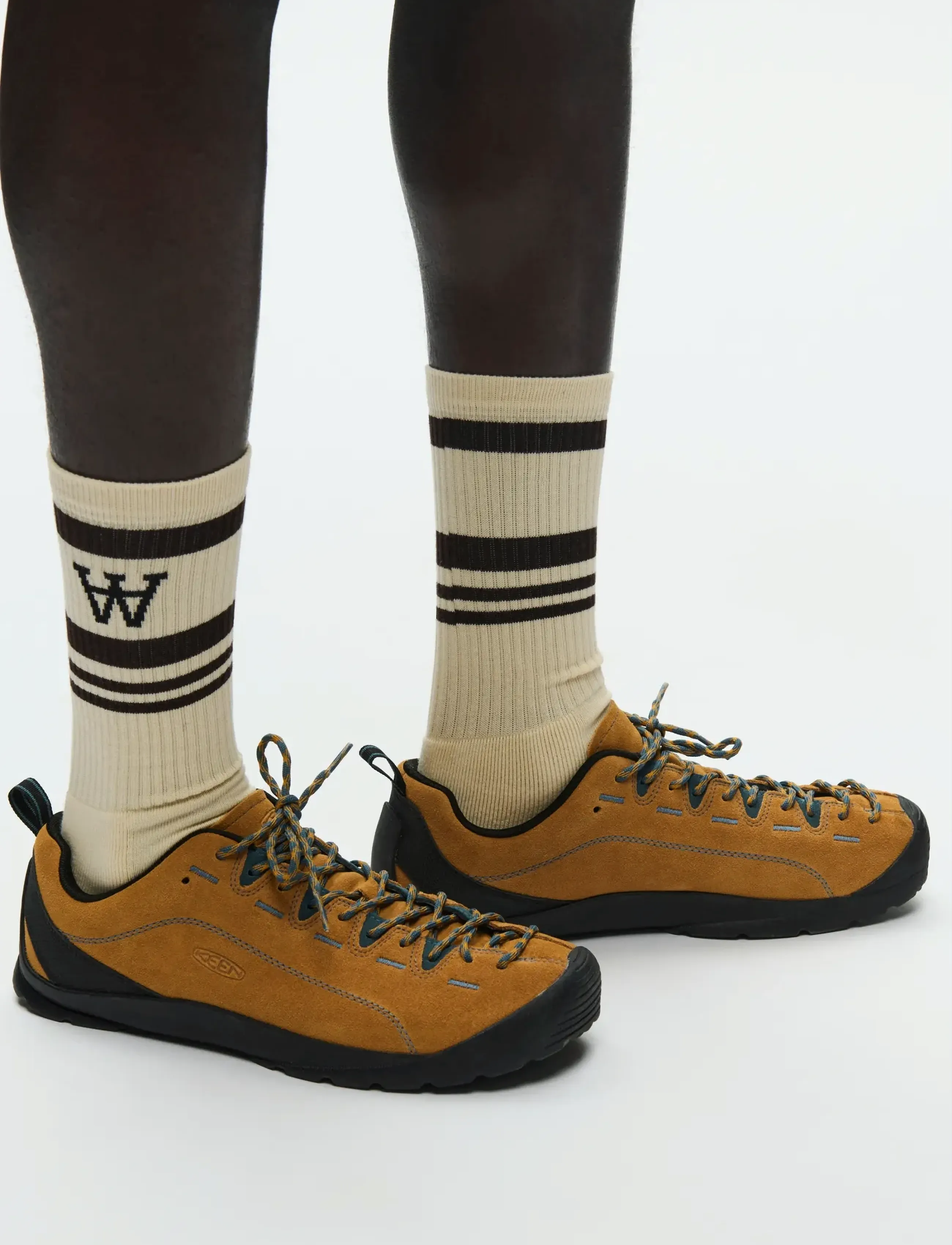 WOOD WOOD WWRyder 2 pack sock 25330 - Streetwear - TURTLEDOVE/BLUE+GREY MEL/WHITE / multi