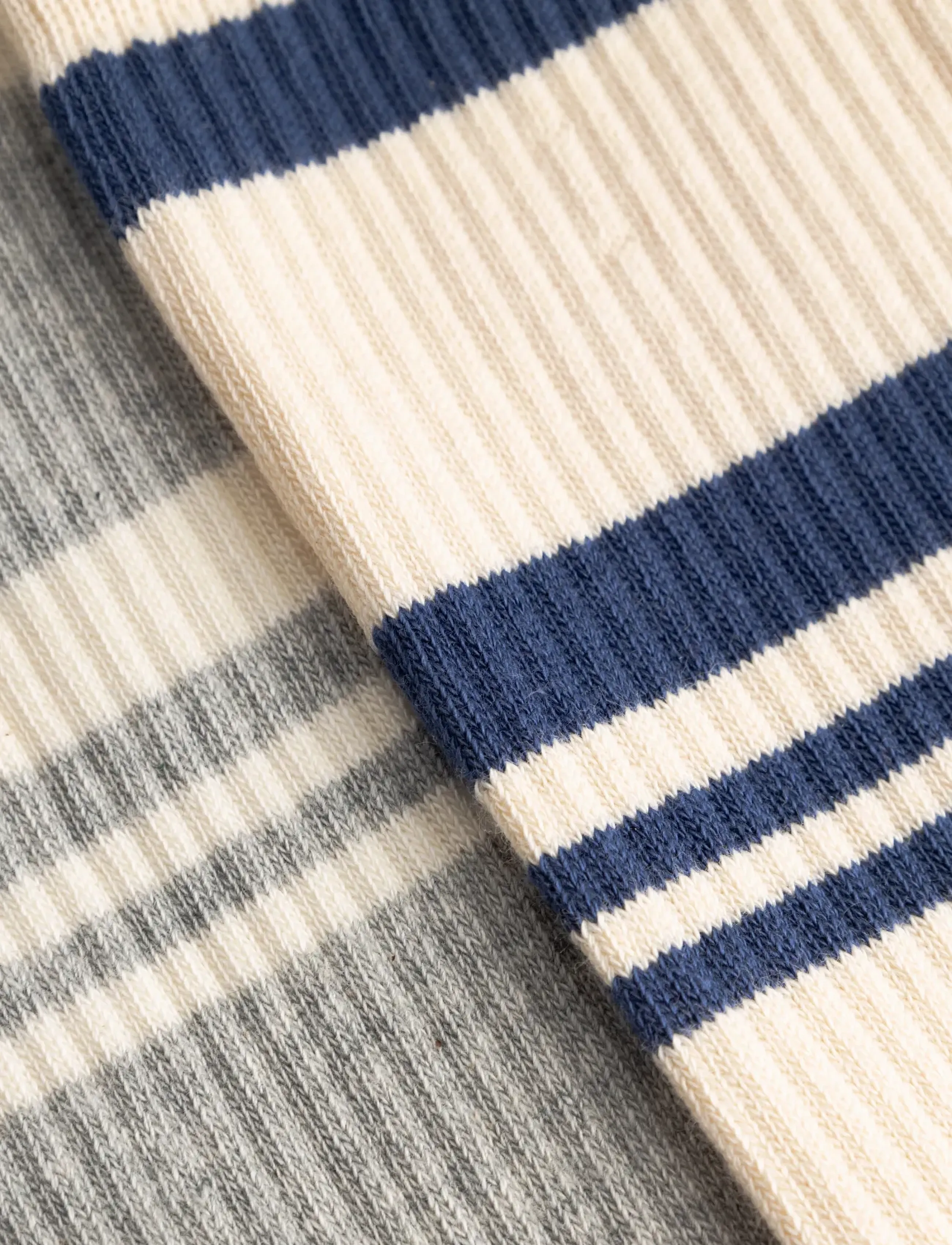 WOOD WOOD - WWRyder 2 pack sock 25330 - vanliga strumpor - turtledove/blue+grey mel/white - 3