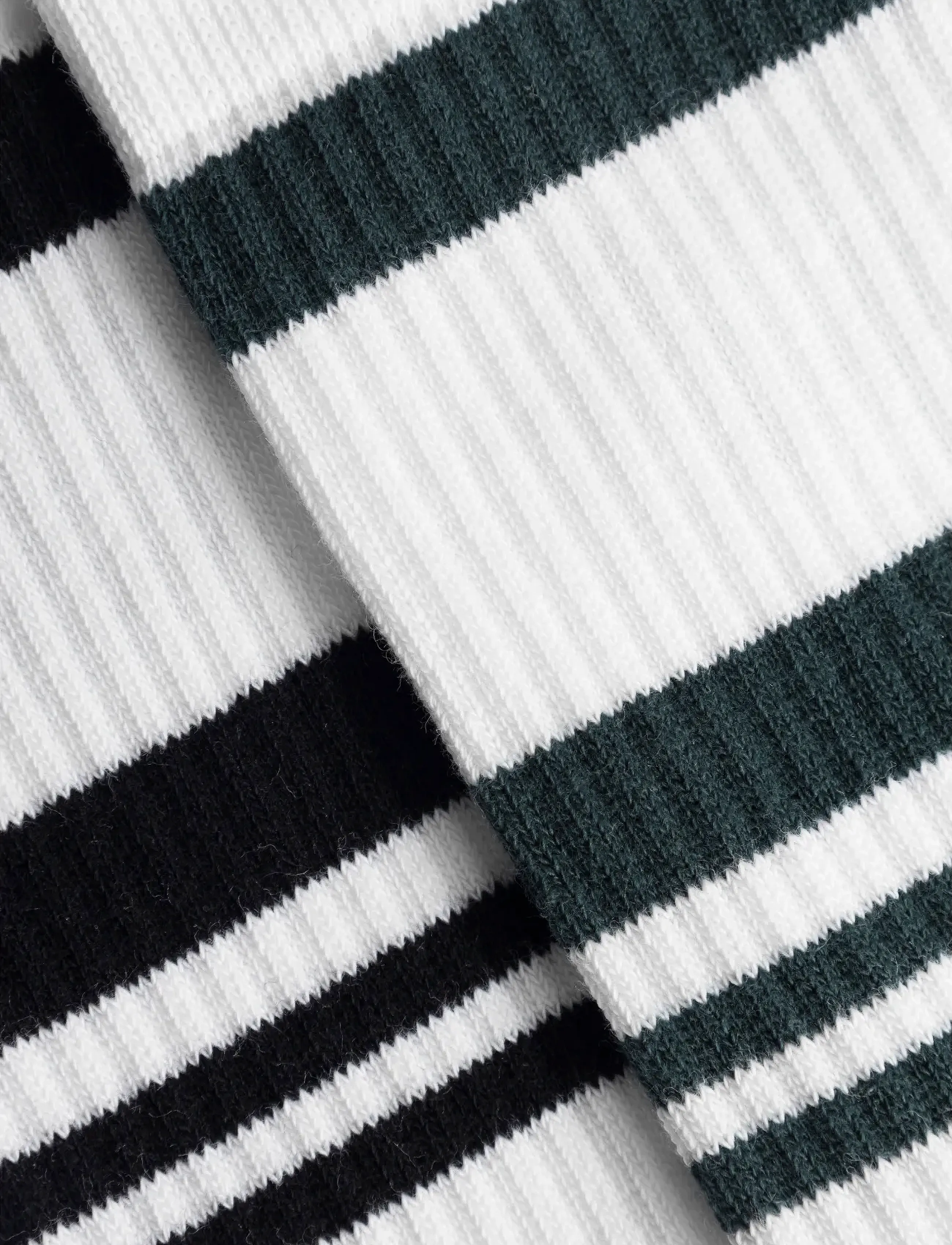 WOOD WOOD - WWRyder 2 pack sock 25330 - tennissocken - white/black / white/green - 3
