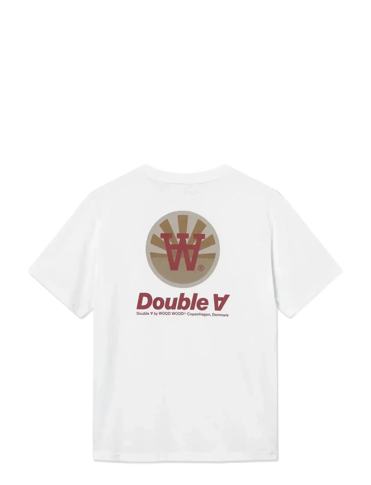 WOOD WOOD - WWAce tee doublesun 25220 - bright white - 2