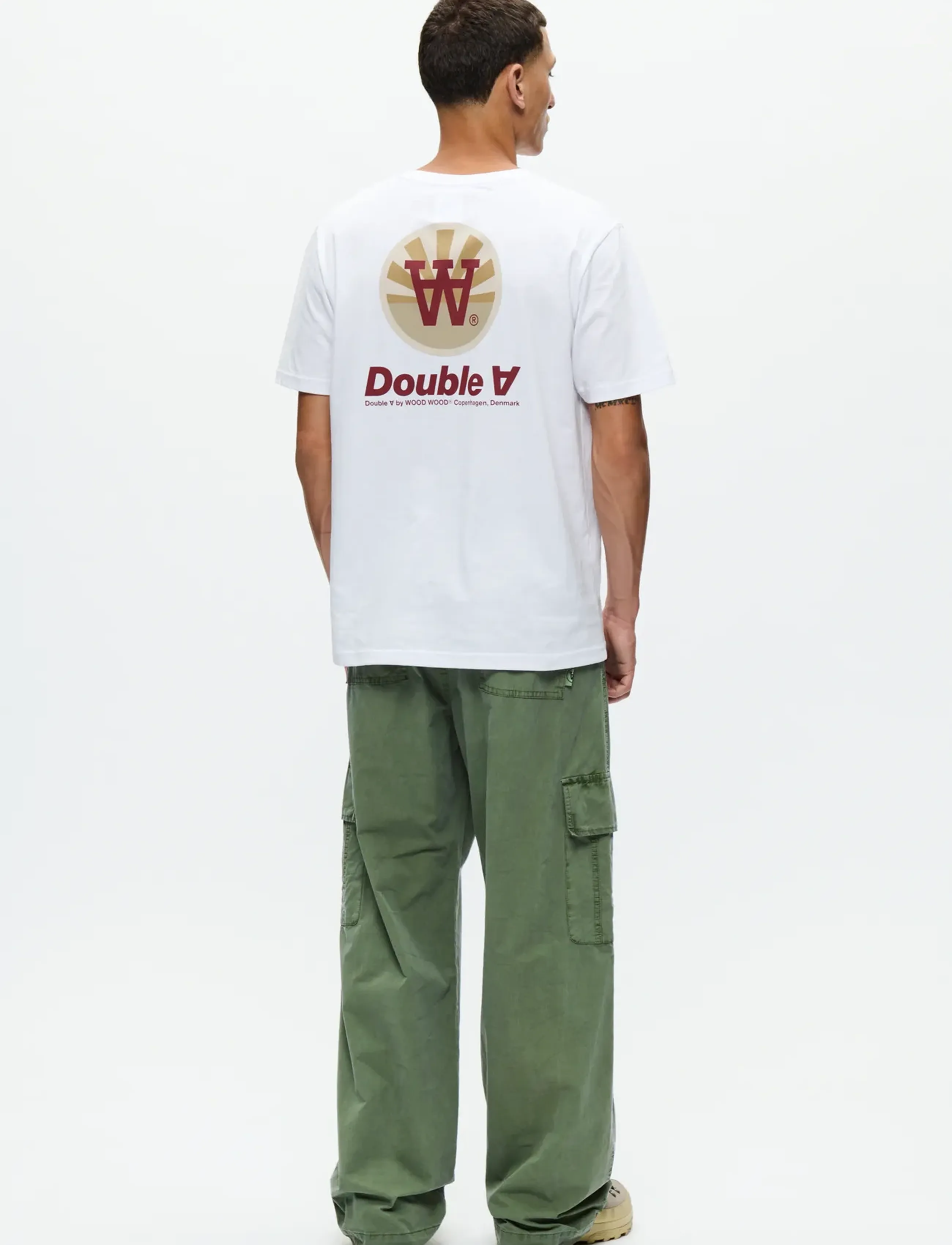 WOOD WOOD - WWAce tee doublesun 25220 - bright white - 3