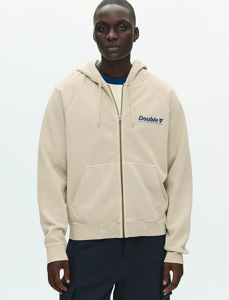 WOOD WOOD - WWSven zipper hoodie 25317 - hoodies - moonstruck - 0