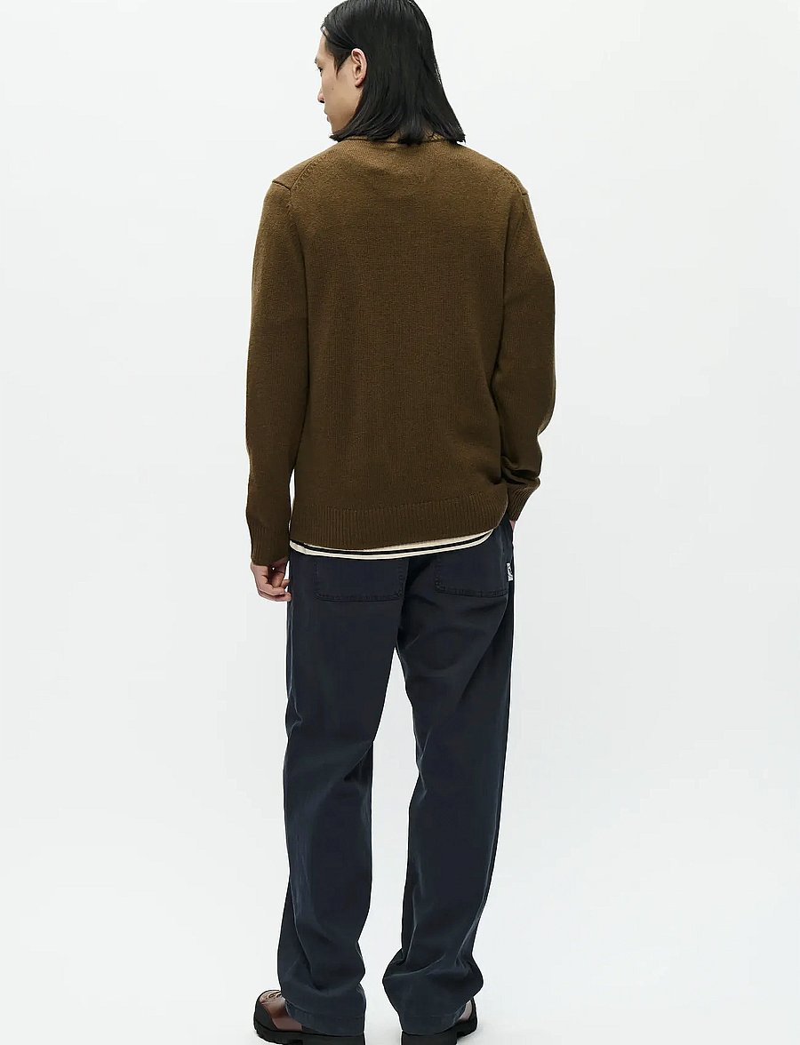 WOOD WOOD - WWTay half zipper 25081 - pullover mit halbem reißverschluss - desert palm - 3