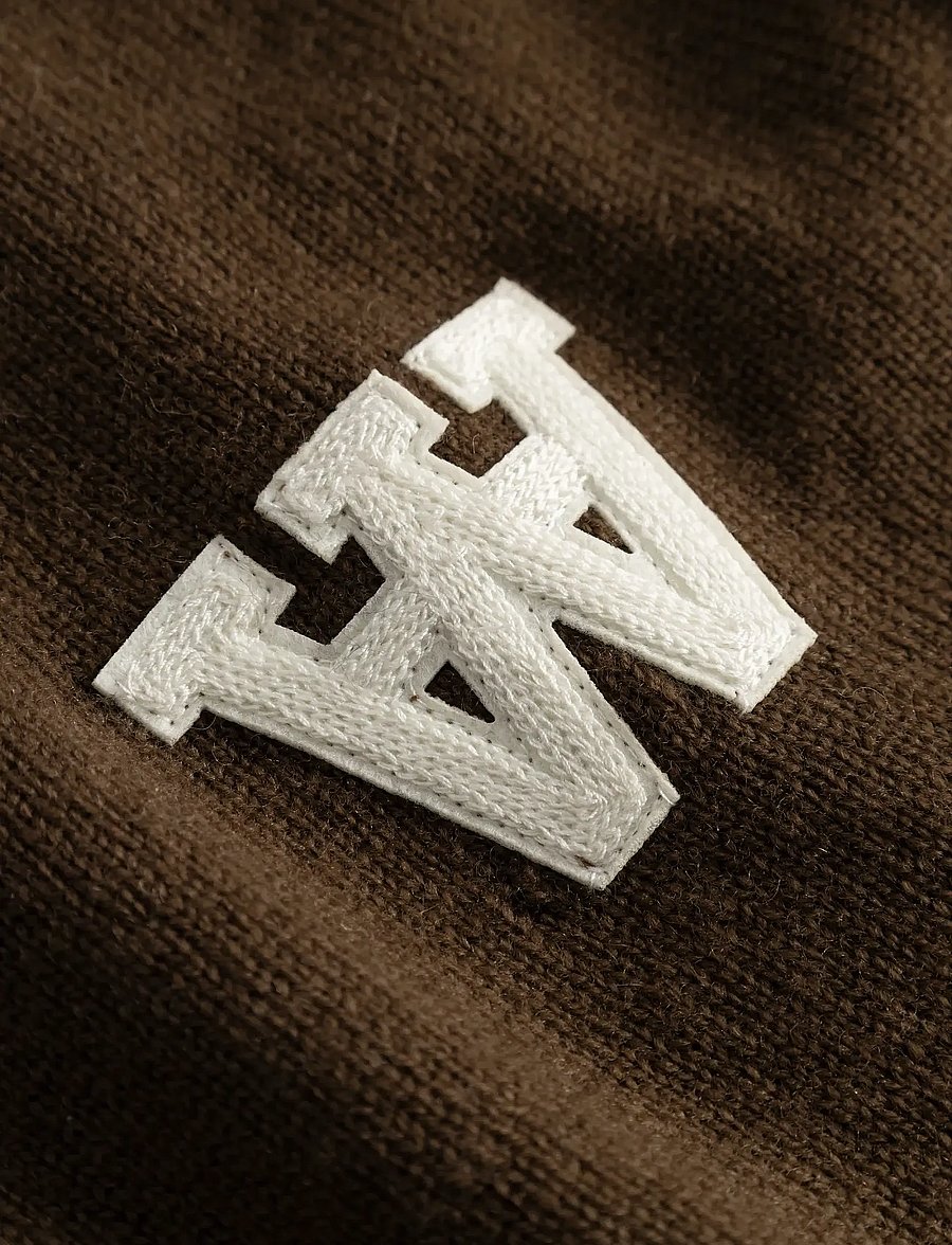 WOOD WOOD - WWTay half zipper 25081 - pullover mit halbem reißverschluss - desert palm - 5