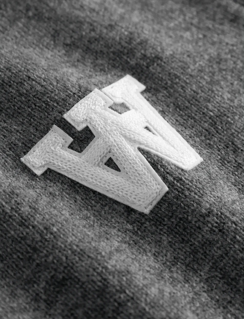 WOOD WOOD - WWTay half zipper 25081 - halfzip strik - light melange grey - 5