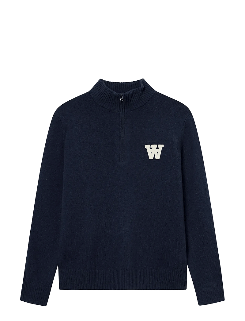 WOOD WOOD - WWTay half zipper 25081 - halfzip strik - salute - 1