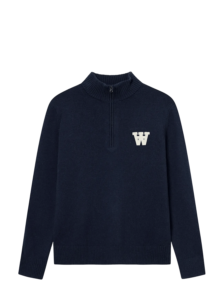 WOOD WOOD - WWTay half zipper 25081 - halfzip strik - salute - 1