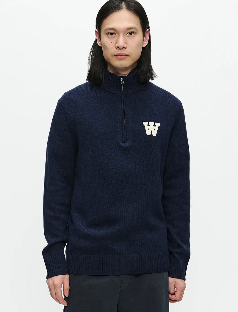 WOOD WOOD - WWTay half zipper 25081 - halfzip strik - salute - 0