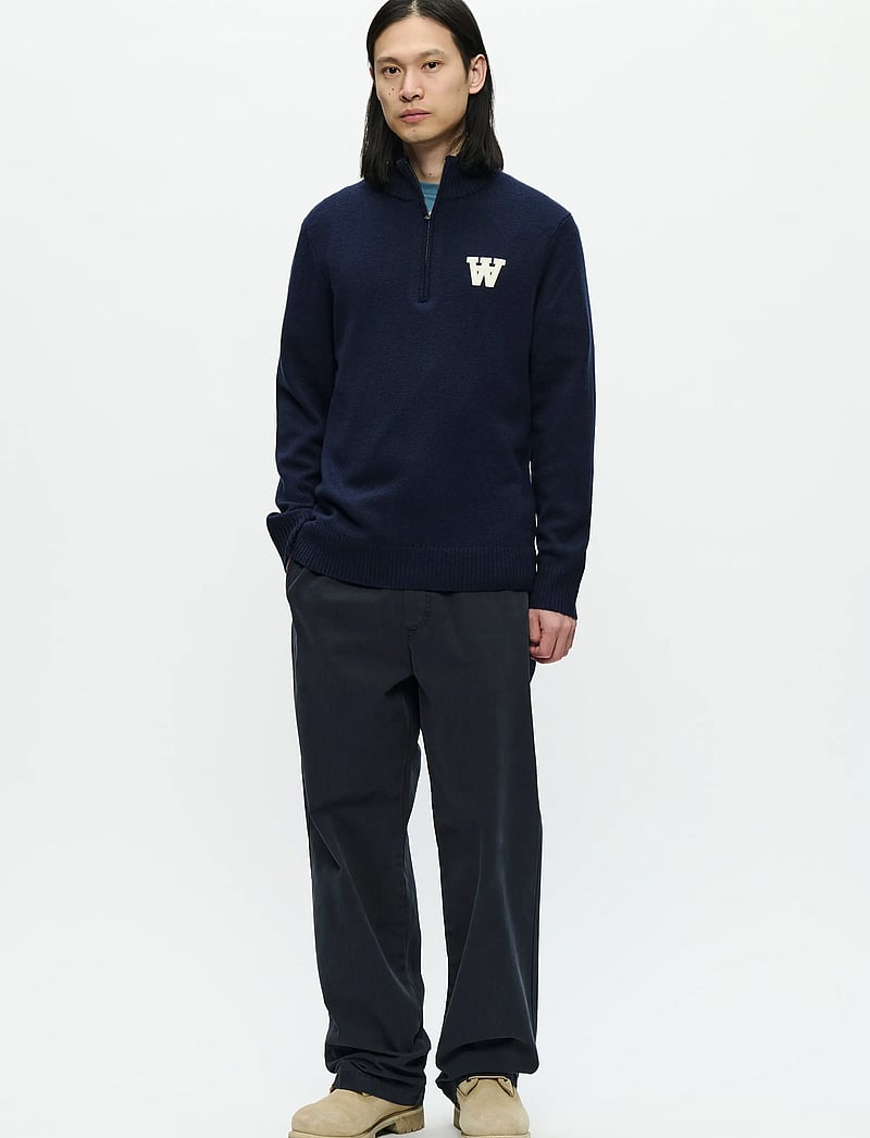 WOOD WOOD - WWTay half zipper 25081 - halfzip strik - salute - 2