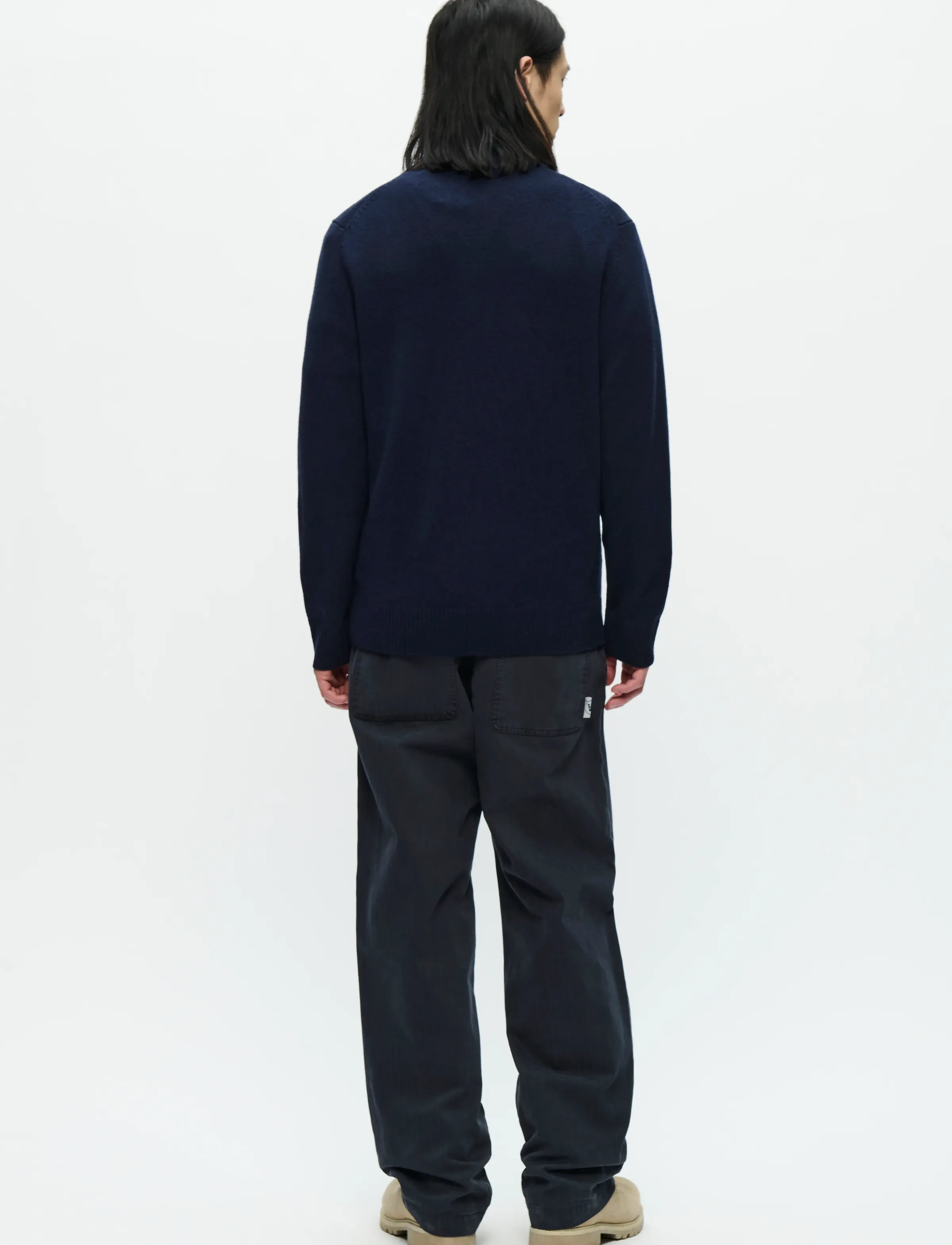 WOOD WOOD - WWTay half zipper 25081 - halfzip strik - salute - 3