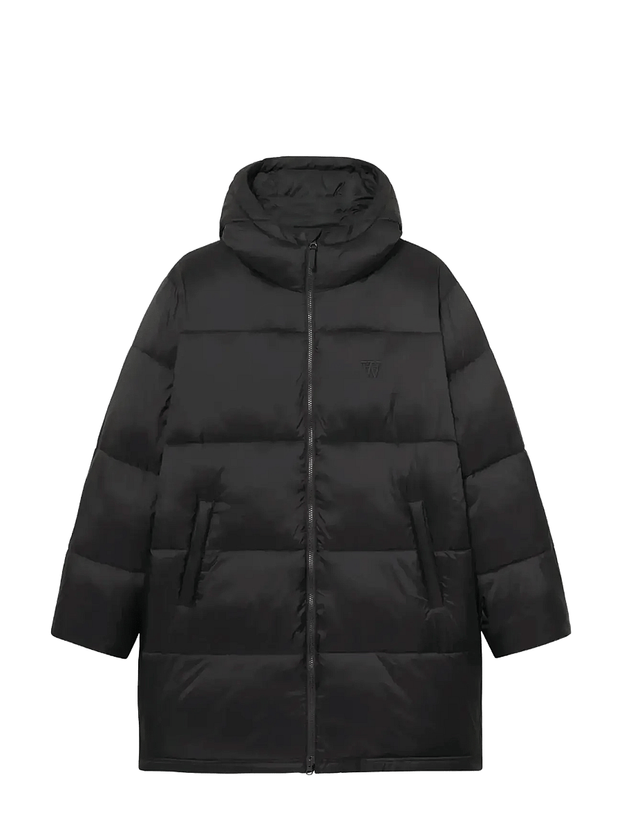 WOOD WOOD - WWClaus puffer coat 25233 - vinterjakker - black - 1