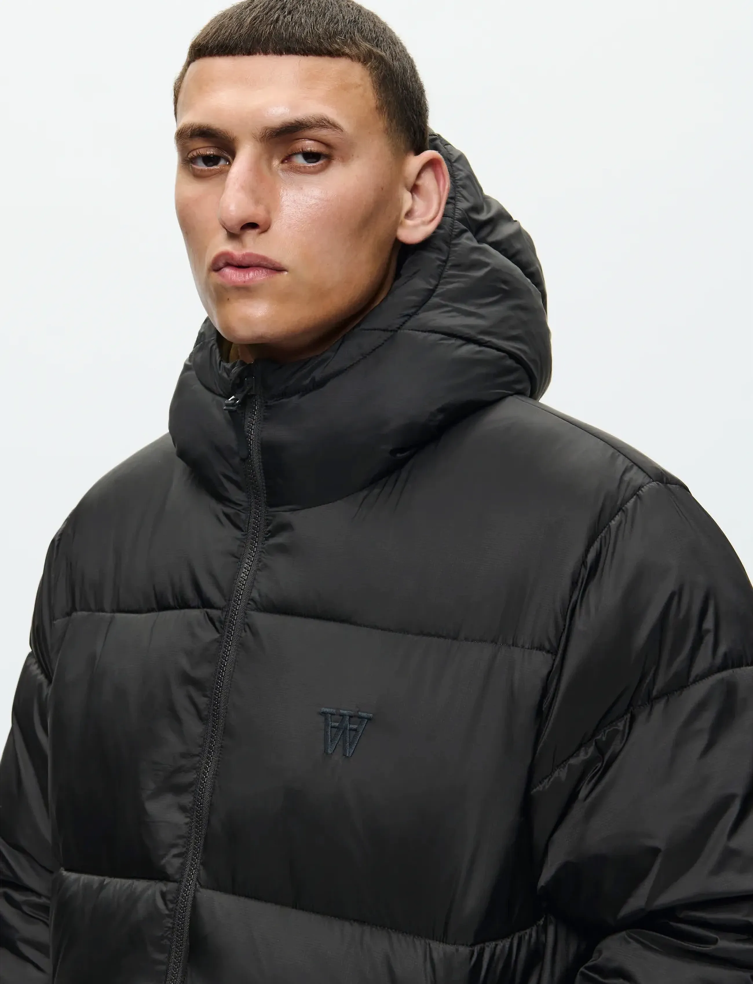 WOOD WOOD - WWClaus puffer coat 25233 - daunenjacken - black - 2