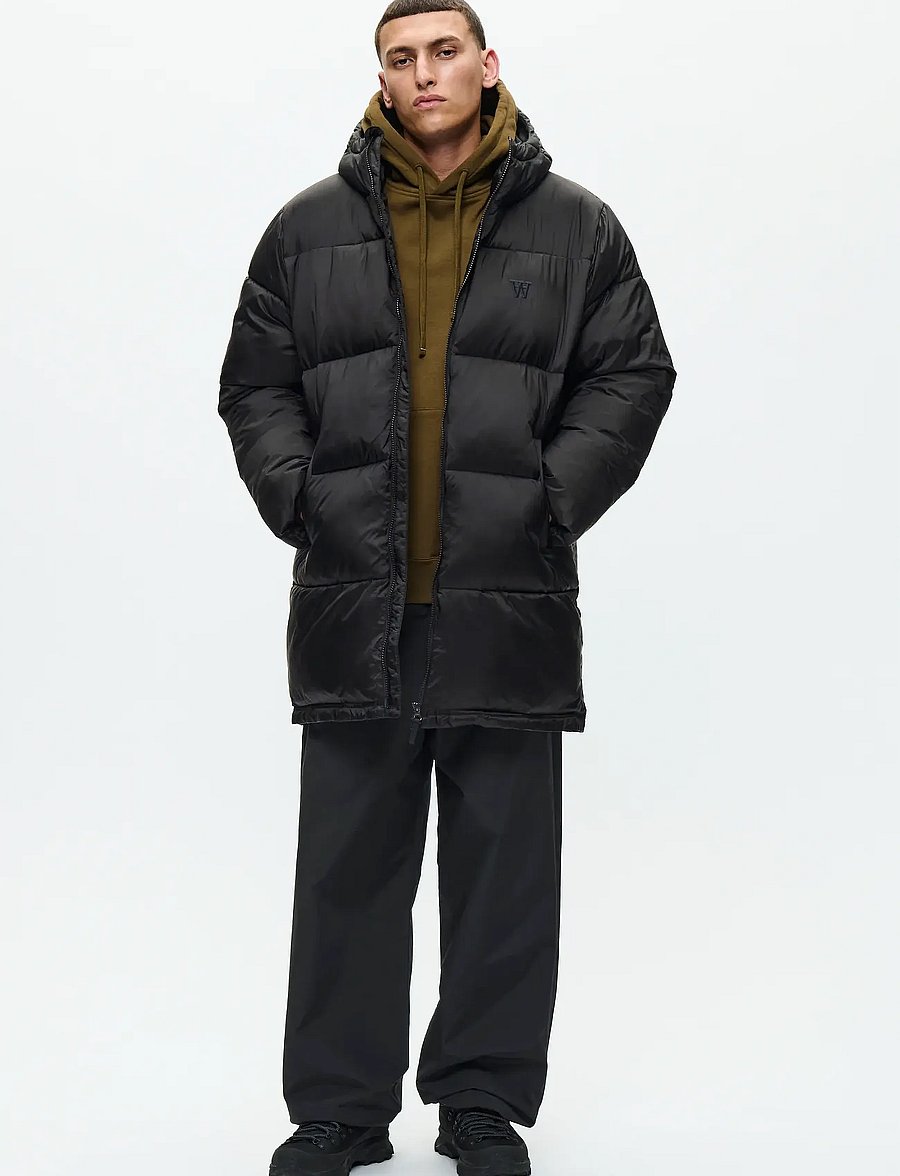 WOOD WOOD - WWClaus puffer coat 25233 - vinterjakker - black - 3