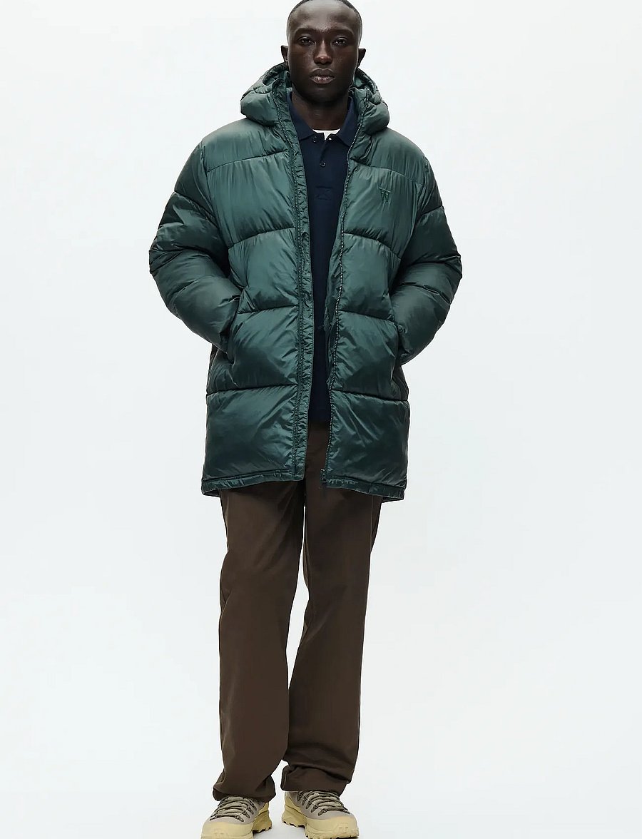 WOOD WOOD - WWClaus puffer coat 25233 - daunenjacken - green gables - 2