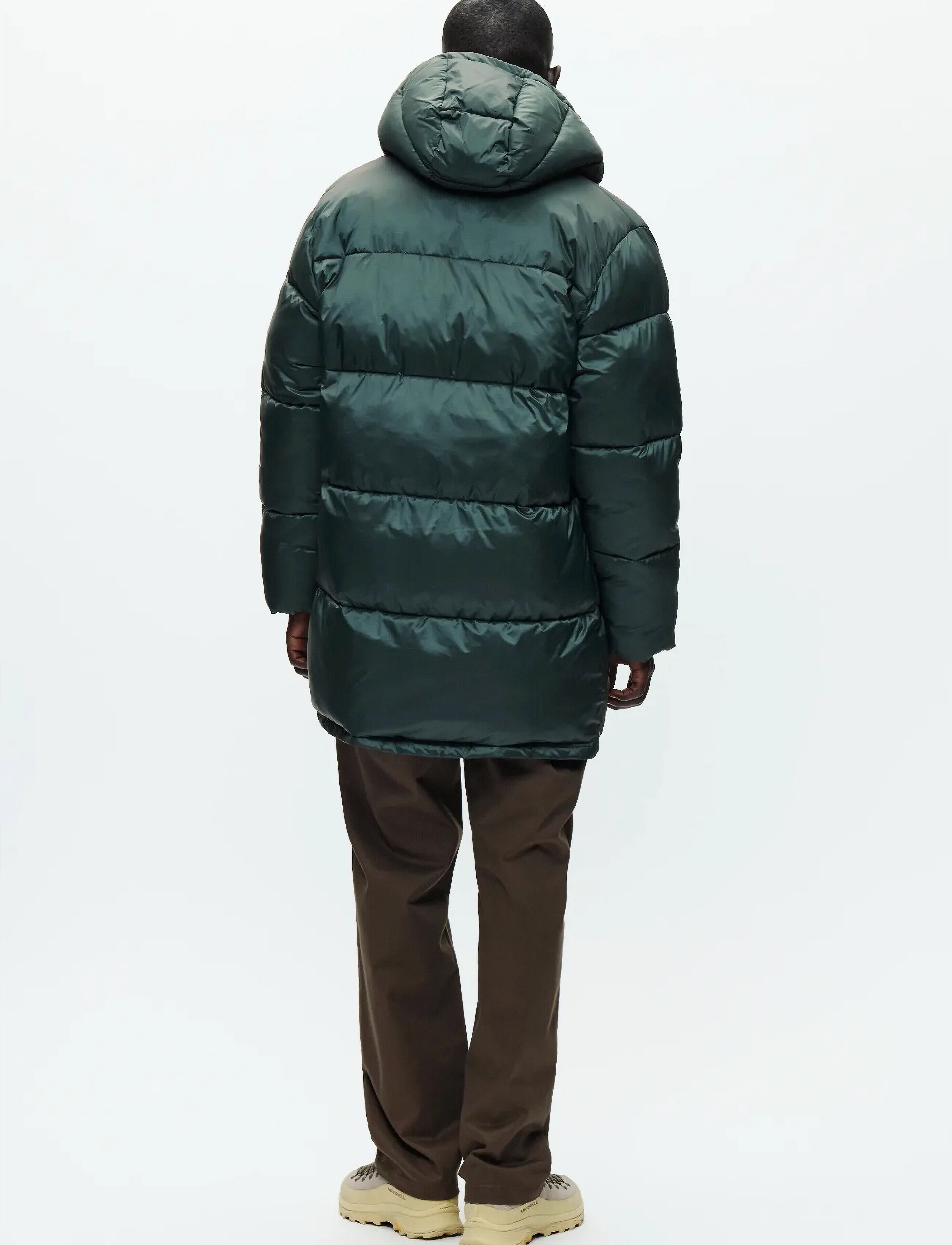 WOOD WOOD - WWClaus puffer coat 25233 - dunjakker - green gables - 3
