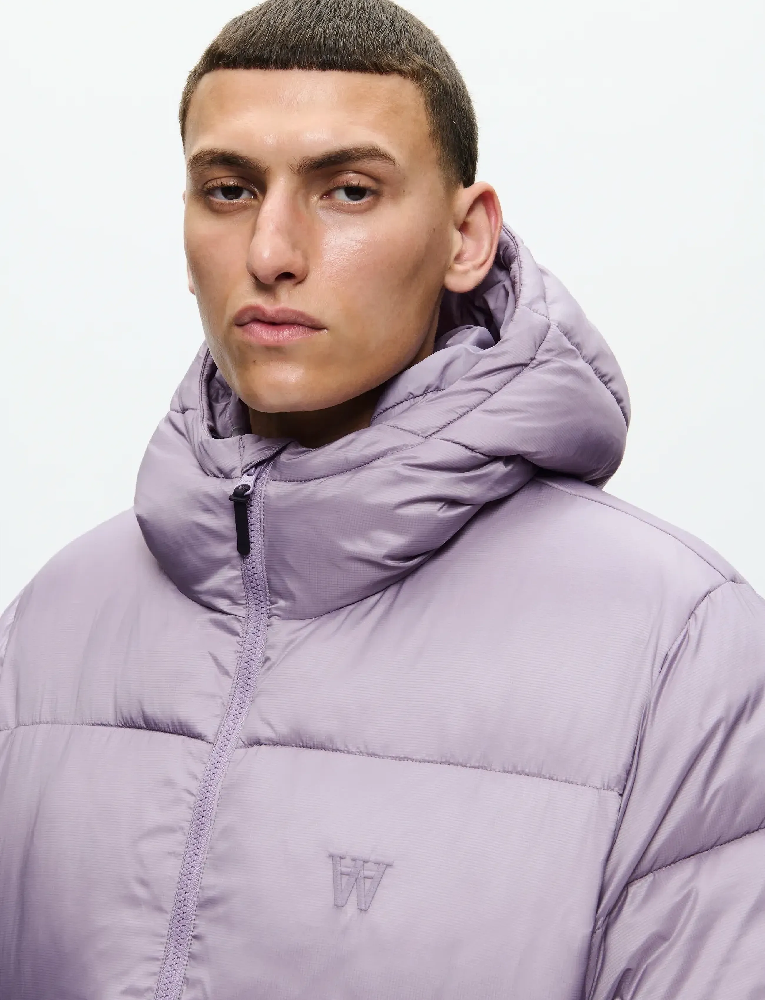 WOOD WOOD - WWClaus puffer coat 25233 - dunjakker - minimal gray - 2