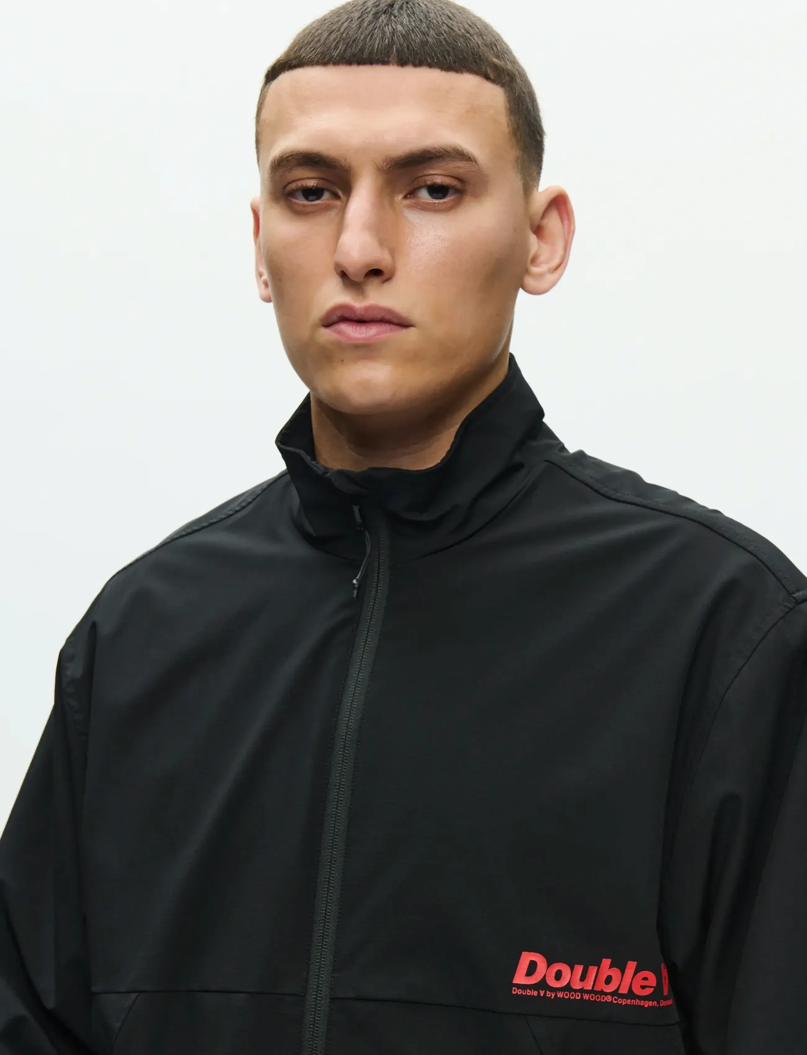 WOOD WOOD WWFrank jacket 25371 - Overtøj - BLACK / black