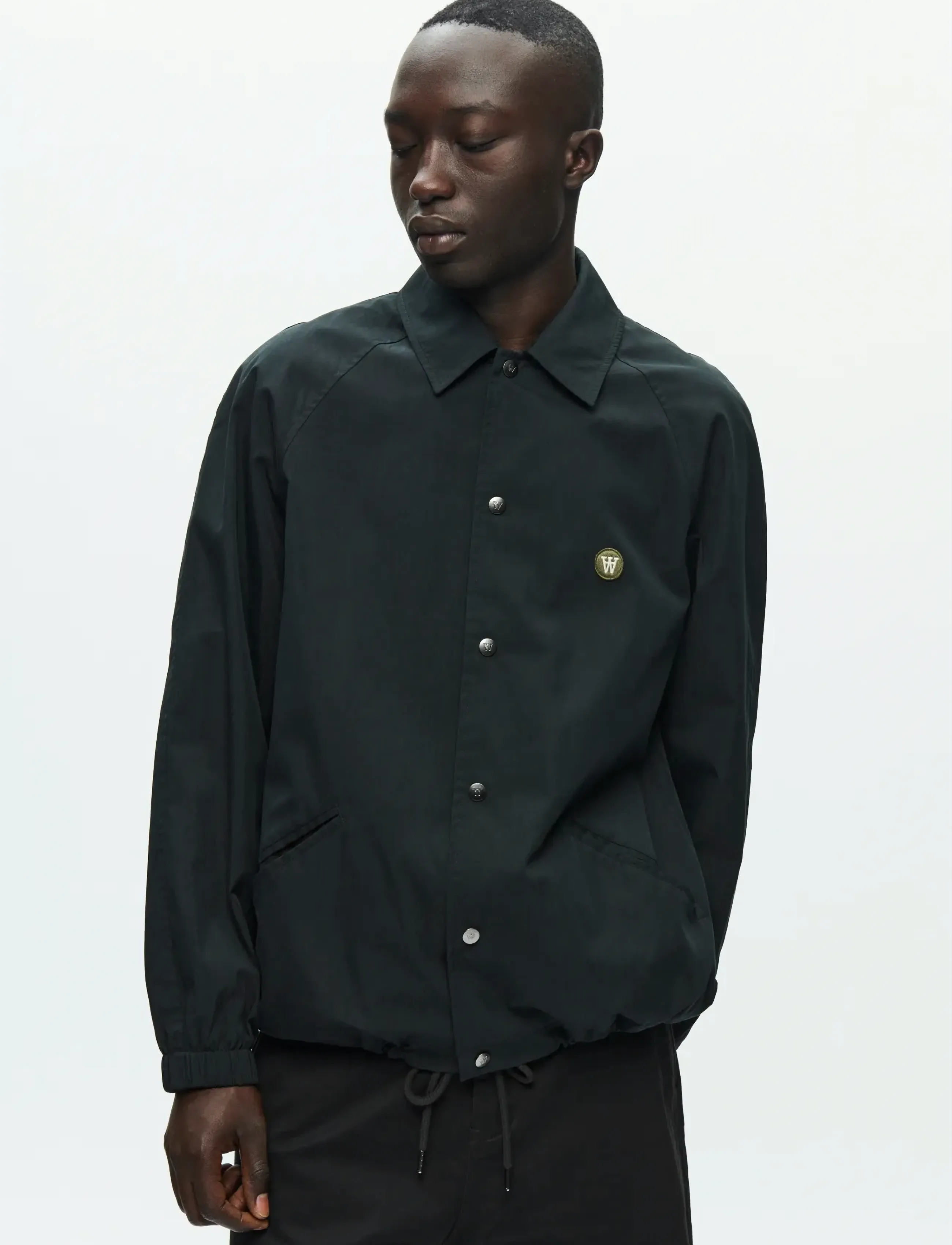 WOOD WOOD WWSigurt jacket 25369 - Streetwear - BLACK / black