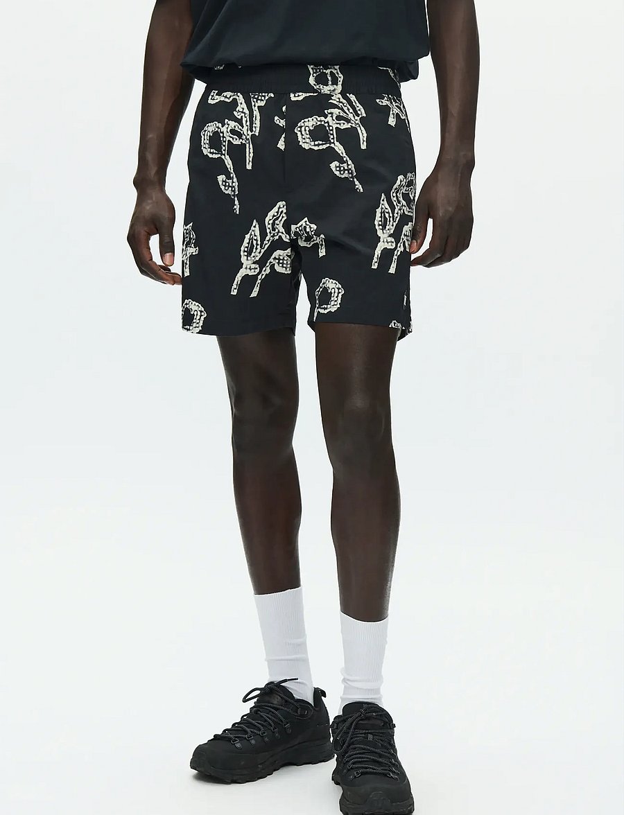 WOOD WOOD - WWDub swim trunks AOP 25347 - badebukser - white rose - 0