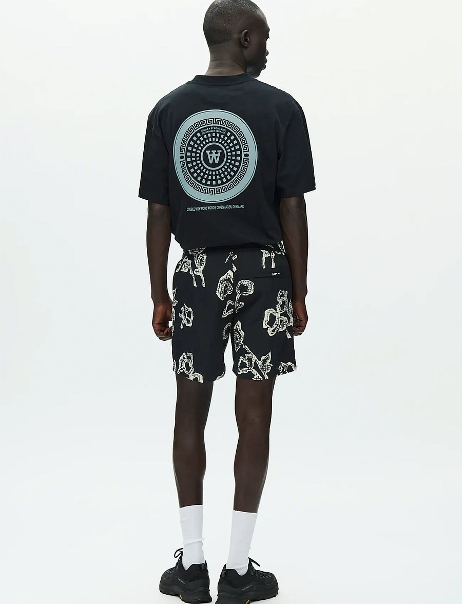 WOOD WOOD - WWDub swim trunks AOP 25347 - badebukser - white rose - 4