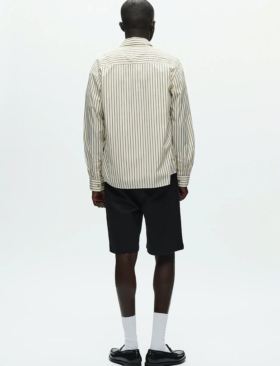 WOOD WOOD - WWAdrian shirt 25115 - randiga skjortor - desert palm stripe - 3