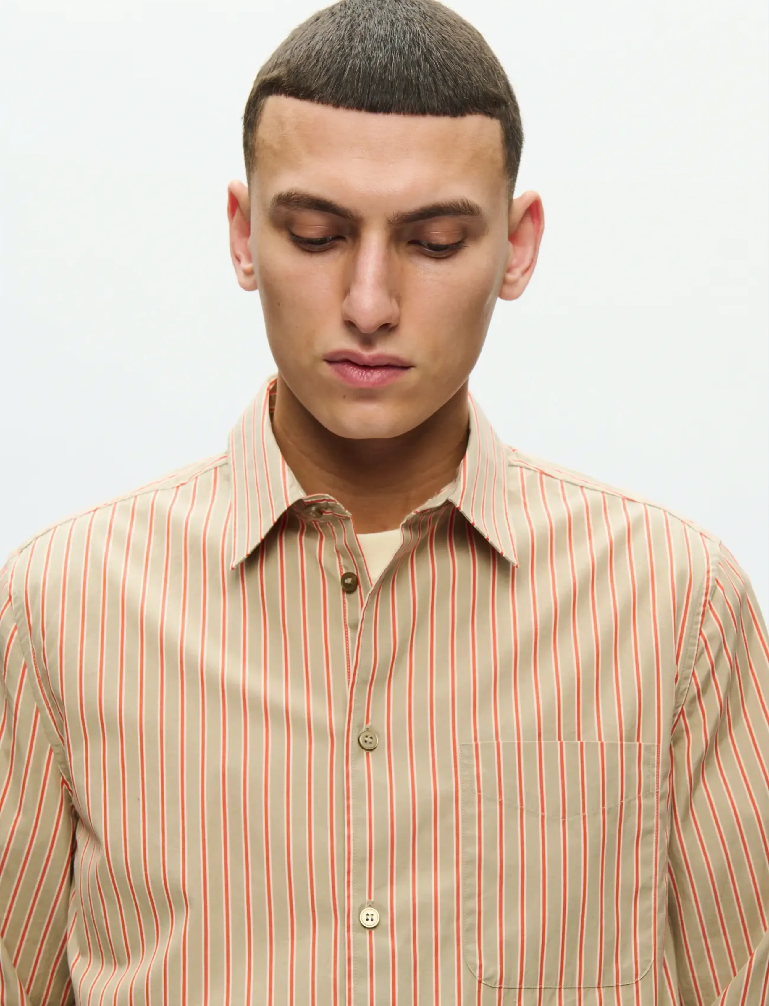 WOOD WOOD - WWAdrian shirt 25115 - stribede skjorter - poinciana stripe - 4