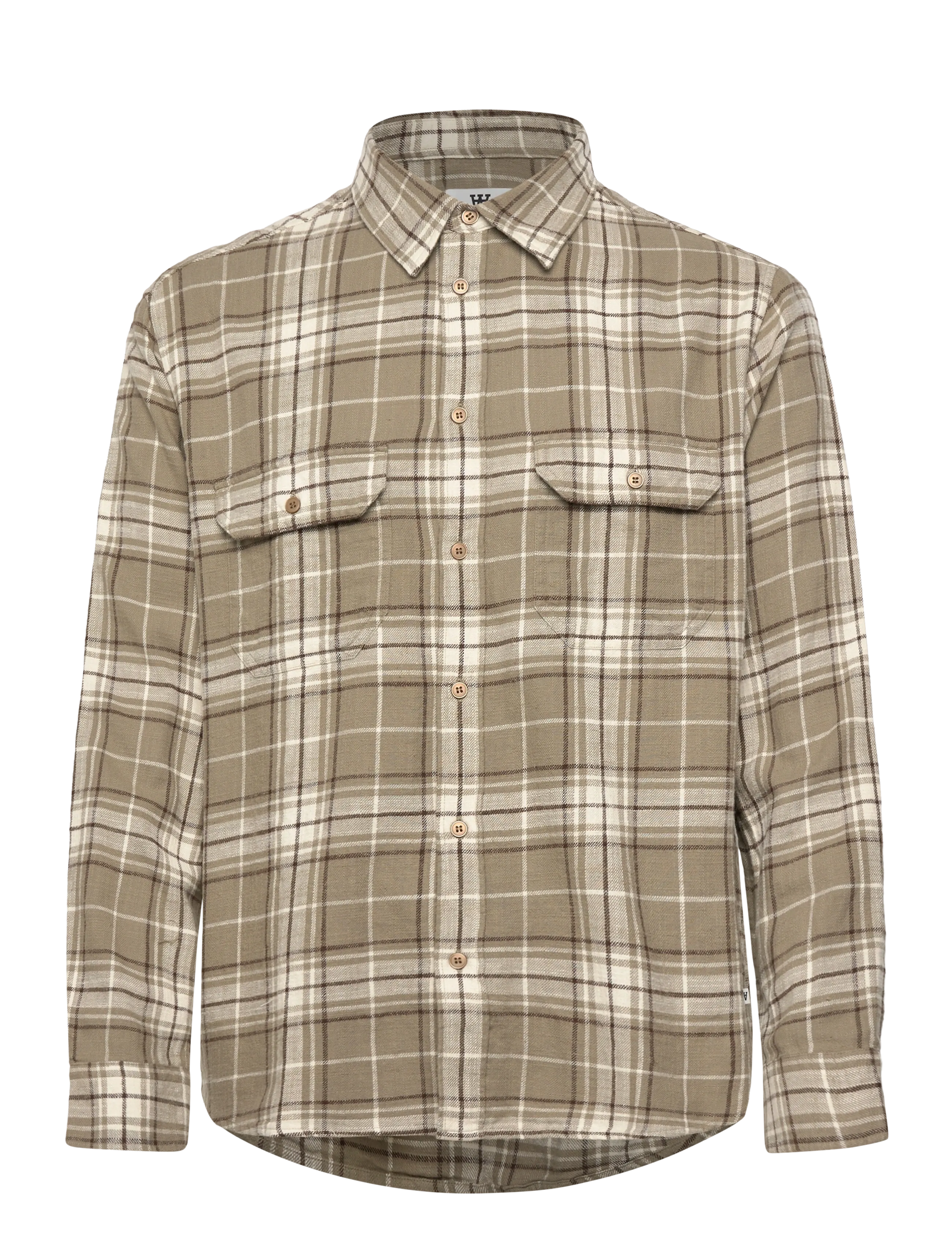 WOOD WOOD WWCooper shirt 25334 - Ternede skjorter - SENECA ROCK CHECK / beige