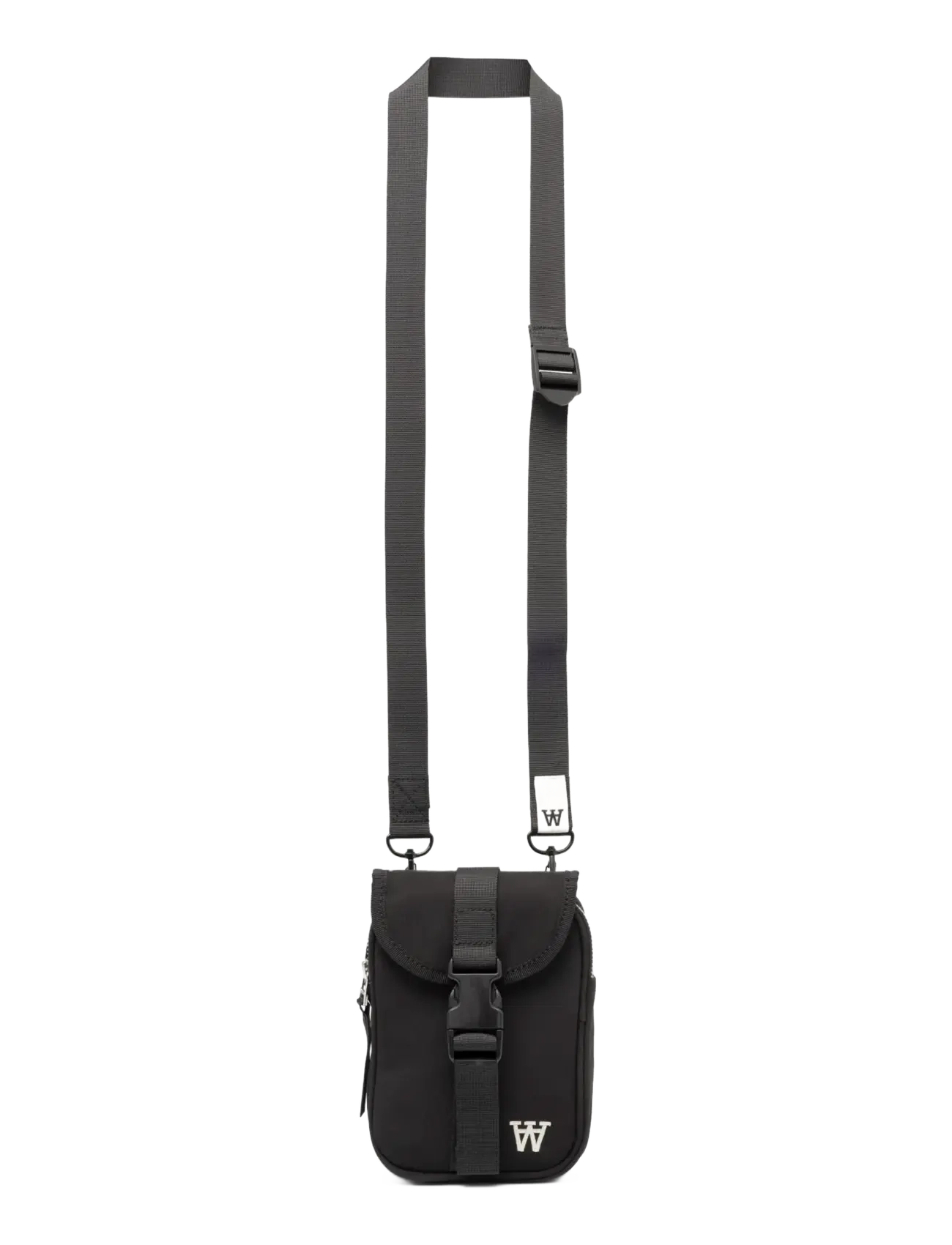 WOOD WOOD WWRalf shoulder pouch 25346 - Kõhukotid - BLACK / black