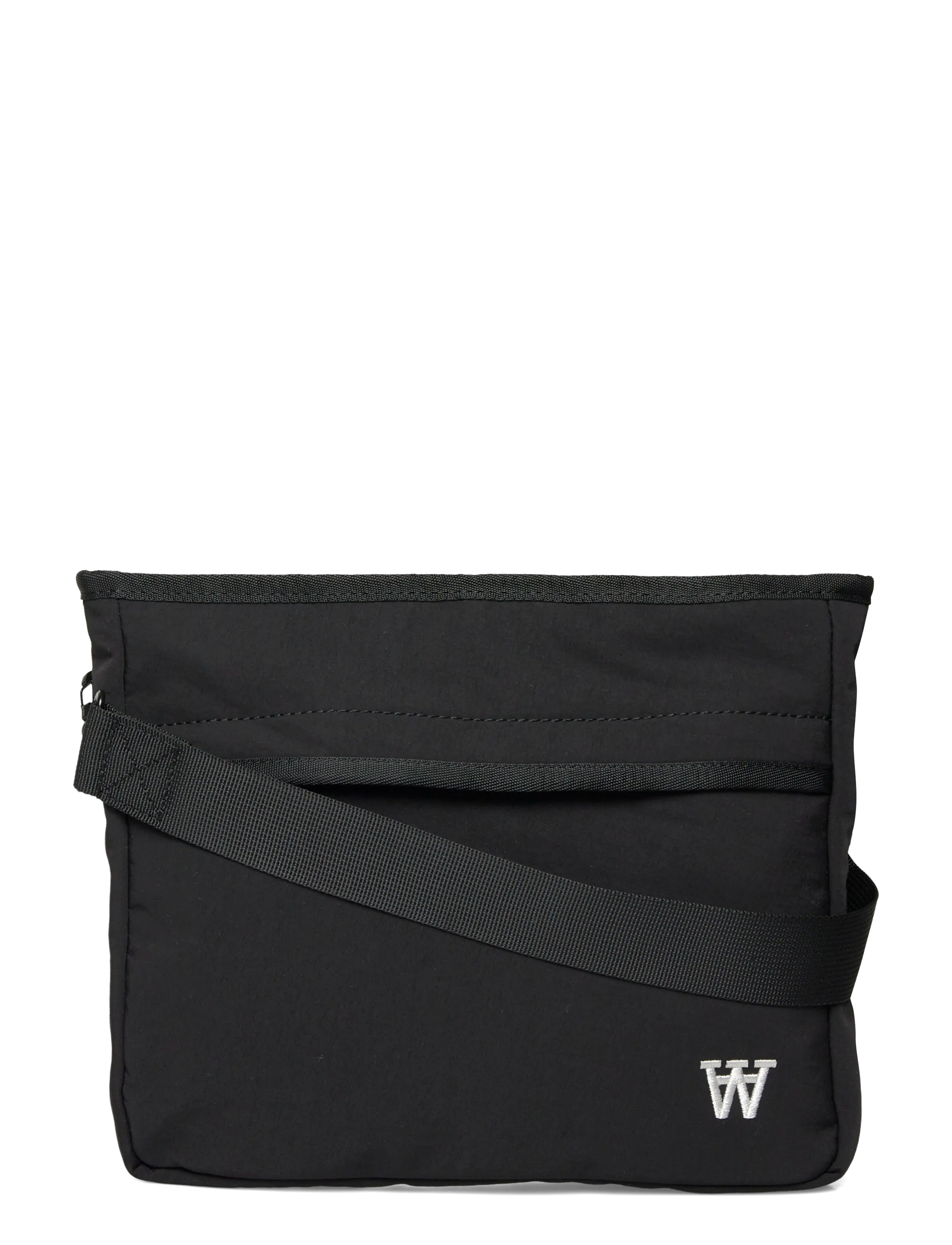 WOOD WOOD WWFlorian side bag 25346 - Vyölaukut - BLACK / black