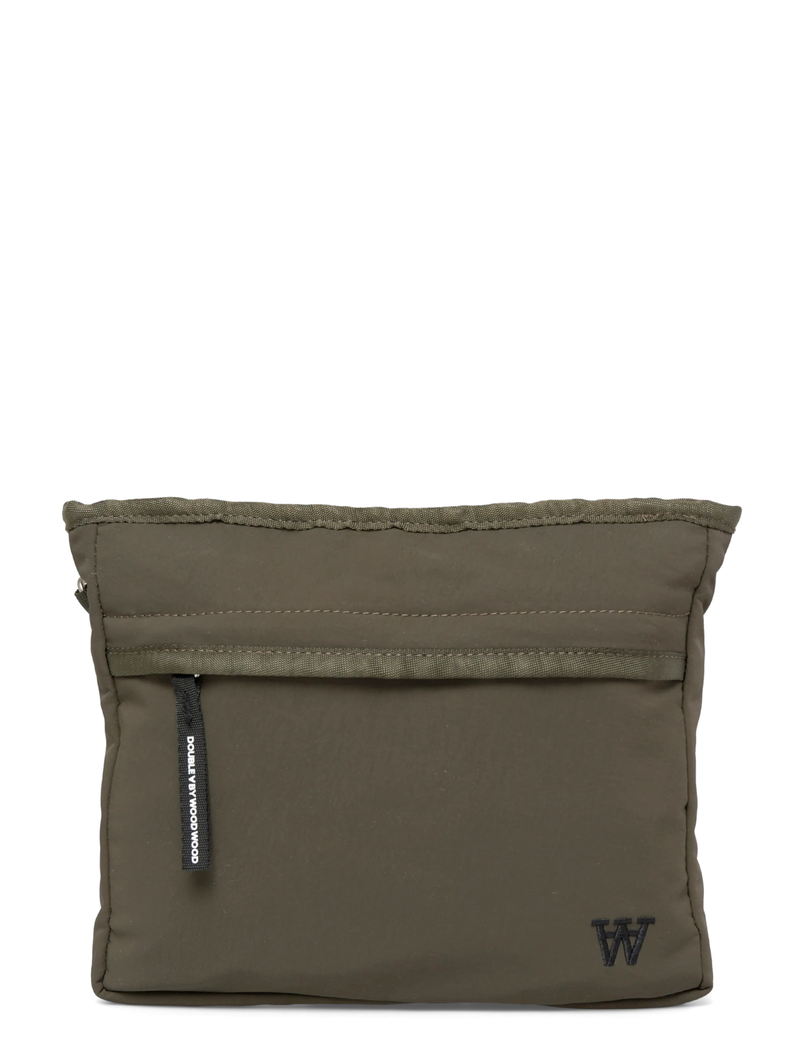 WOOD WOOD WWFlorian side bag 25346 - Midjevesker - GRAPE LEAF / khaki/green