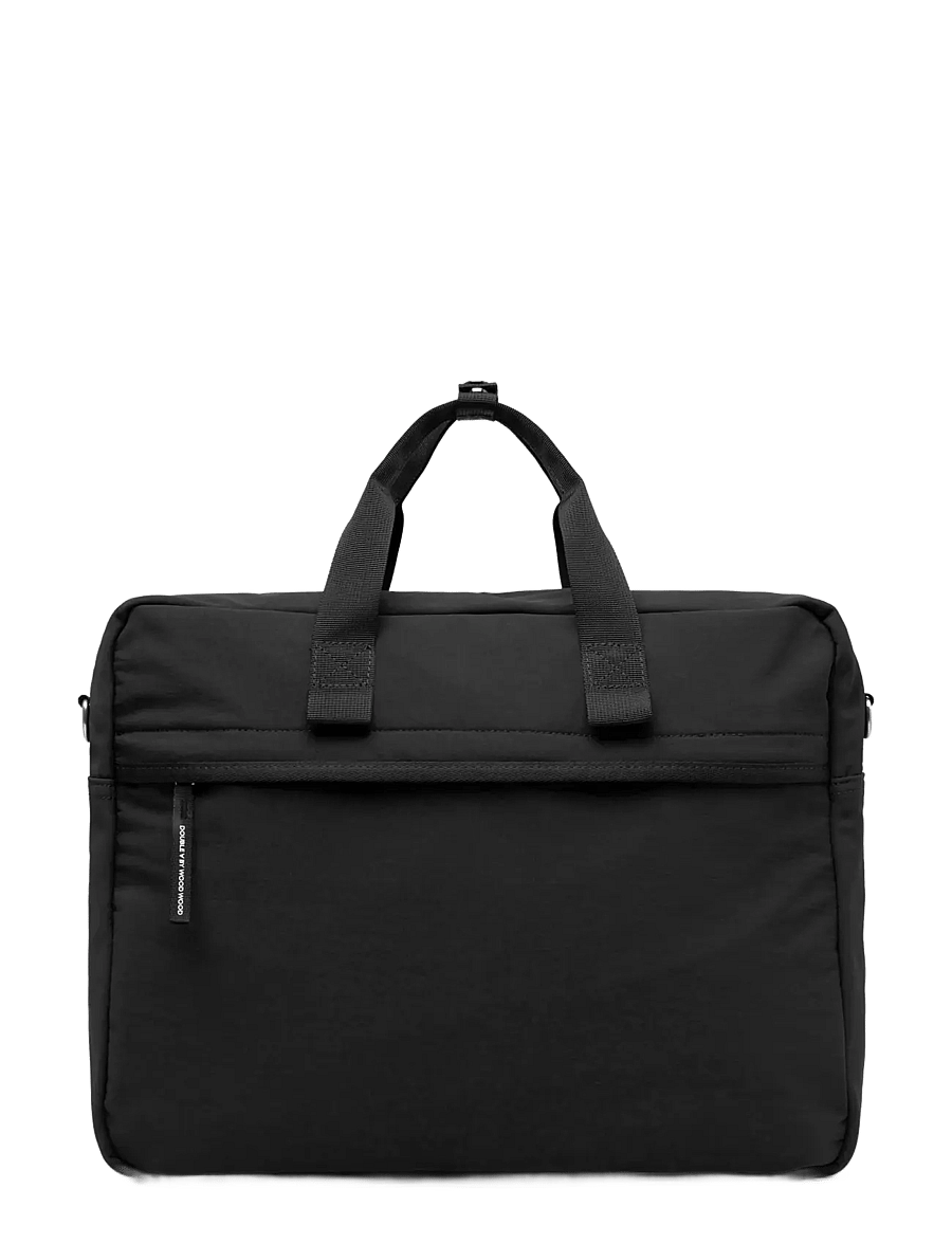 WOOD WOOD - WWWolfgang briefcase 25346 - nach stil kaufen - black - 2