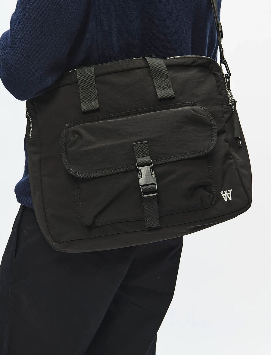 WOOD WOOD - WWWolfgang briefcase 25346 - nach stil kaufen - black - 5