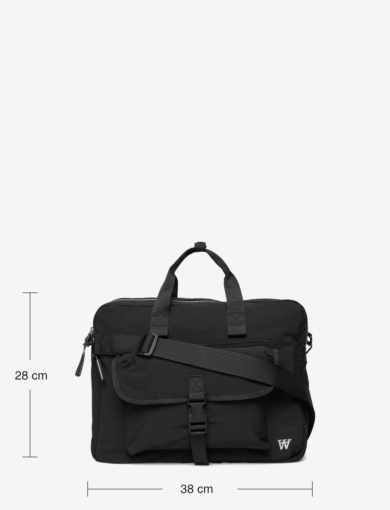 WOOD WOOD - WWWolfgang briefcase 25346 - nach stil kaufen - black - 4