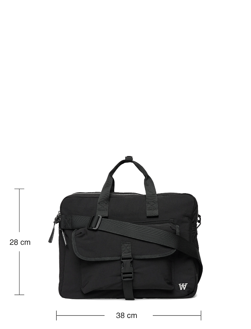 WOOD WOOD - WWWolfgang briefcase 25346 - nach stil kaufen - black - 4