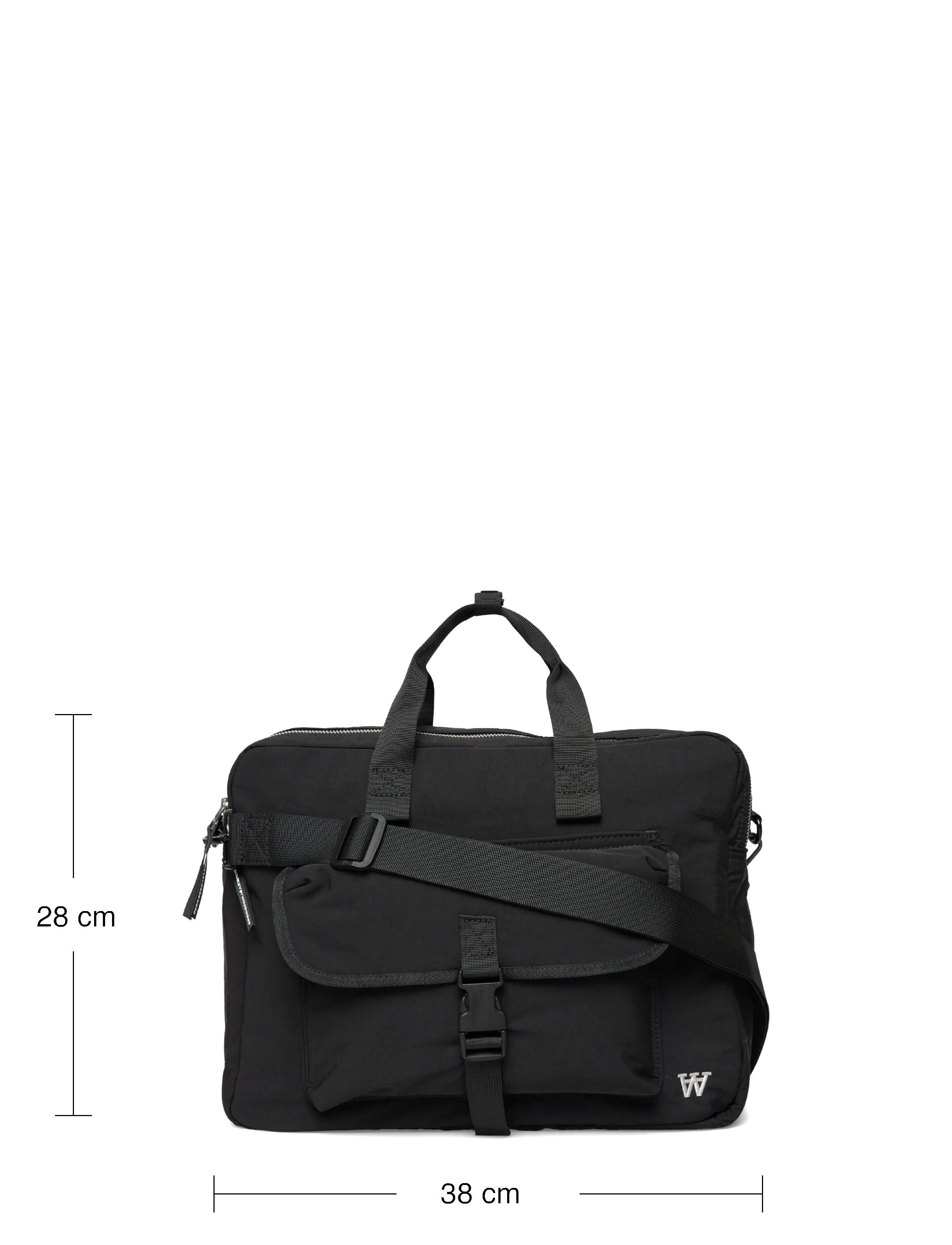 WOOD WOOD - WWWolfgang briefcase 25346 - nach stil kaufen - black - 4