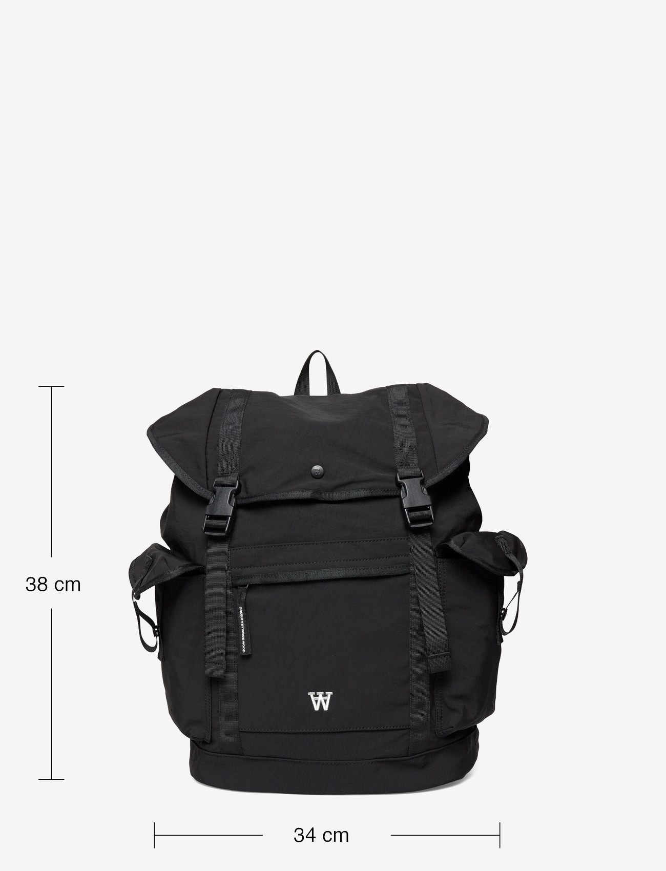 WOOD WOOD - WWKarl rucksack 25346 - shop efter anledning - black - 4
