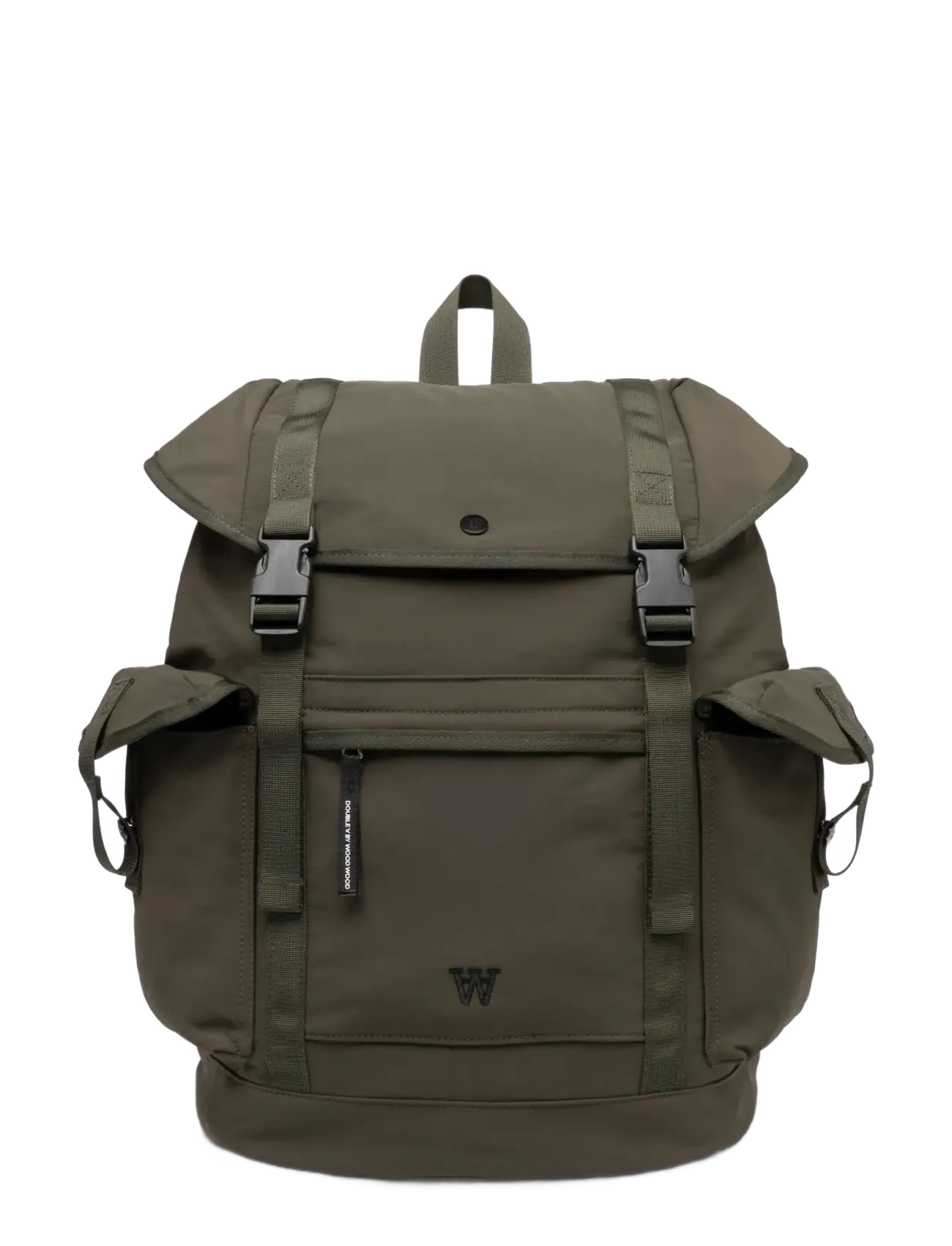 WOOD WOOD WWKarl rucksack 25346 - WOOD WOOD - GRAPE LEAF / khaki/green
