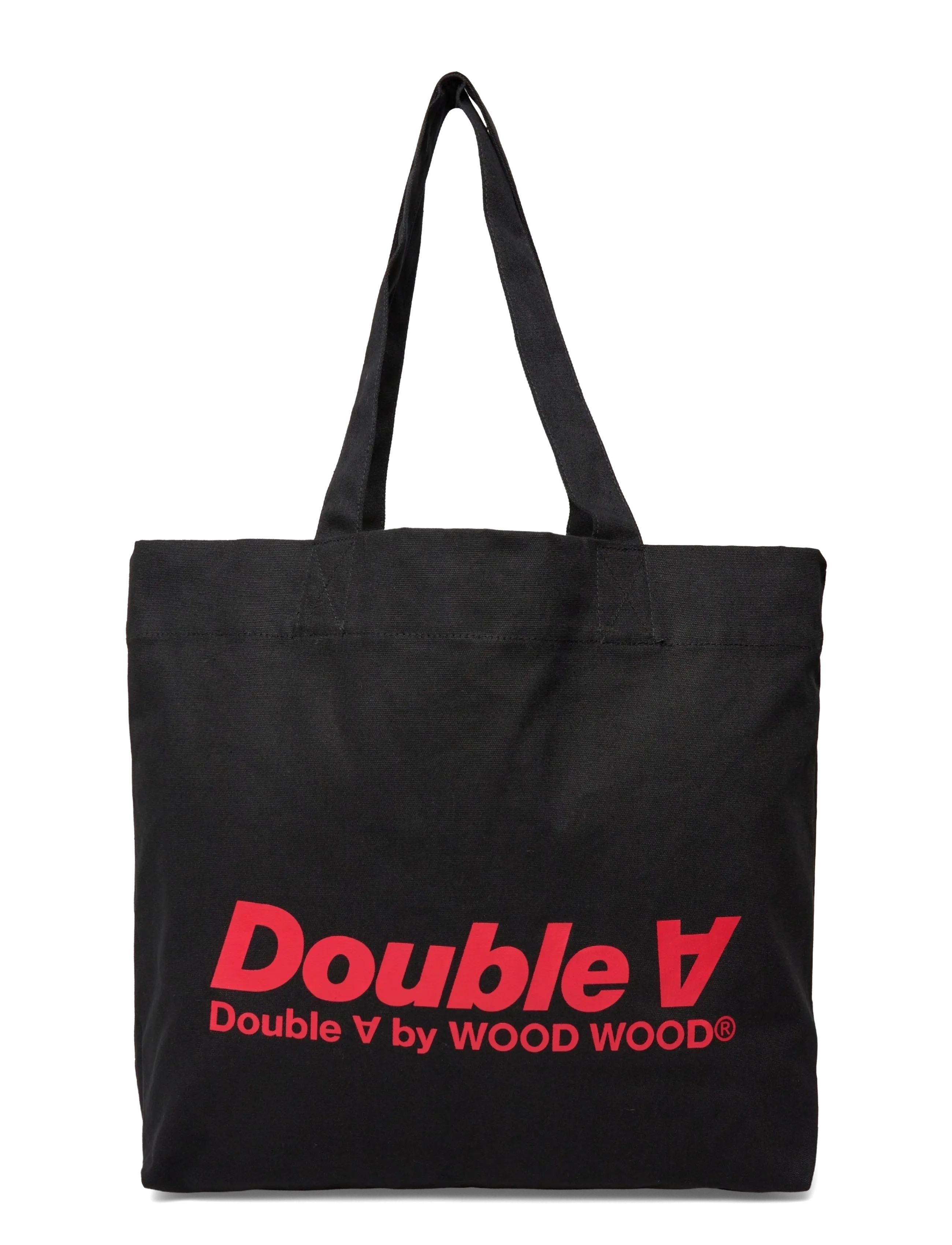 WOOD WOOD WWConner italic tote bag 25306 - Shoppers - BLACK / black