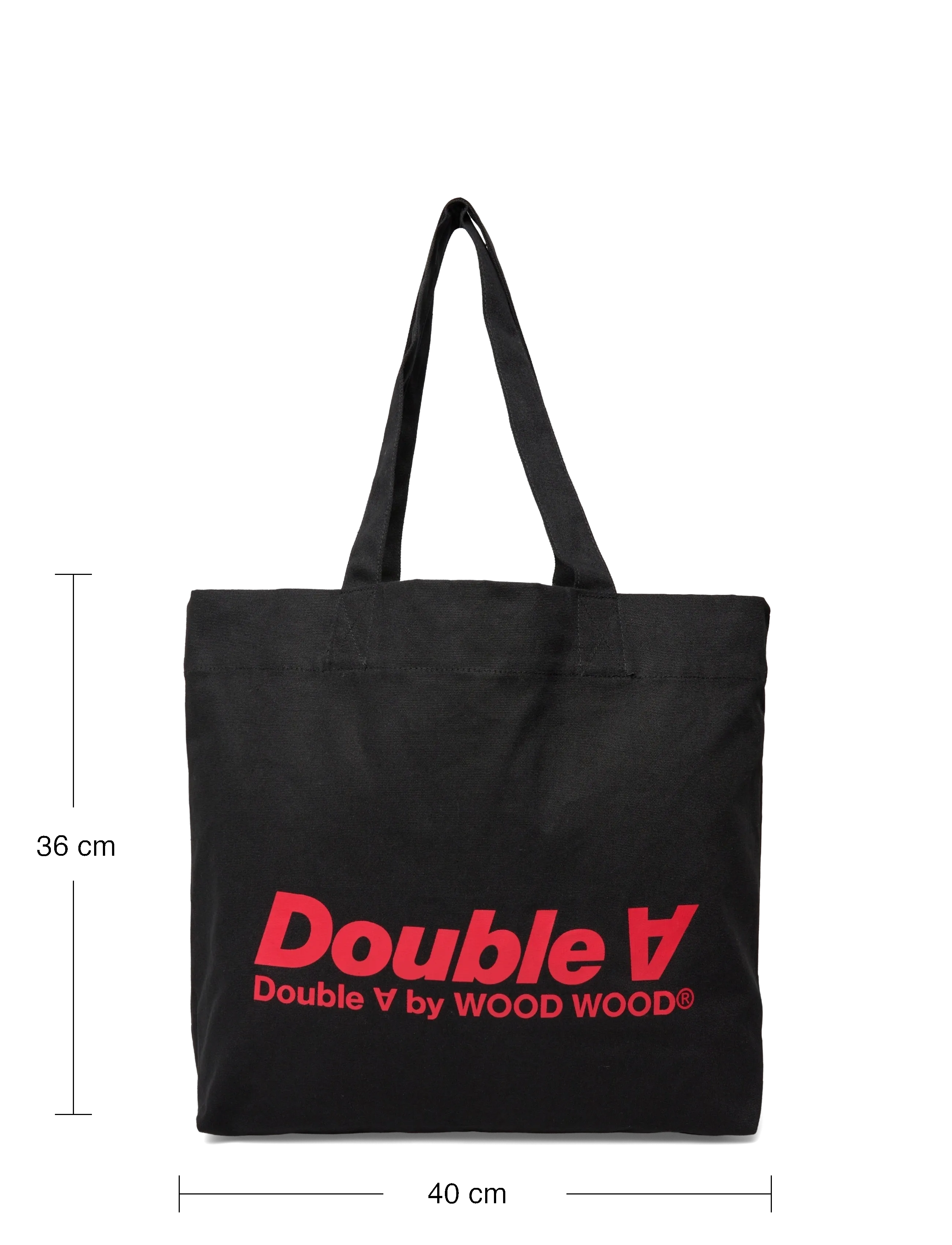 WOOD WOOD - WWConner italic tote bag 25306 - achetez par style - black - 4