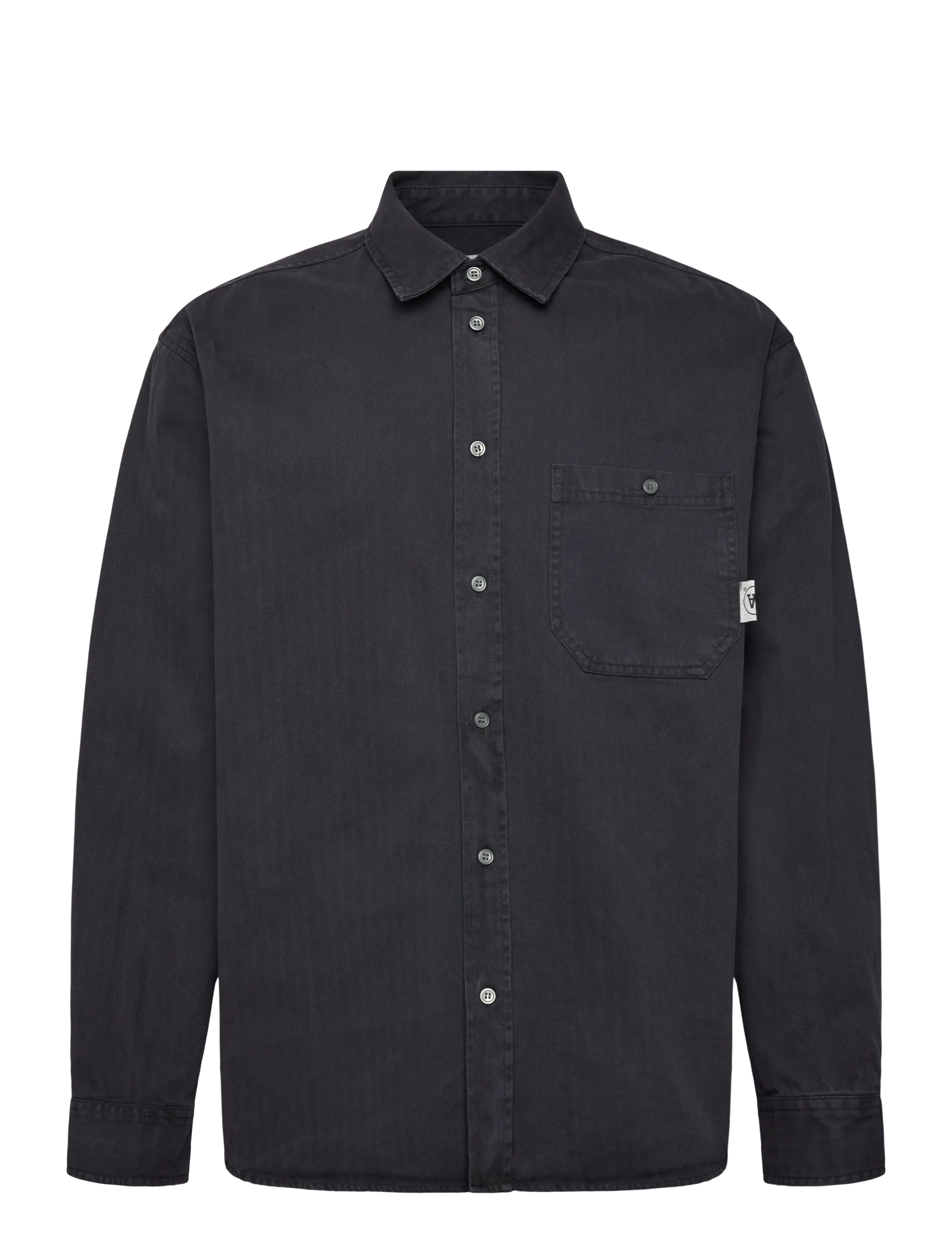 WOOD WOOD WWCooper shirt 25189 - Pealissärgid - BLACK / black