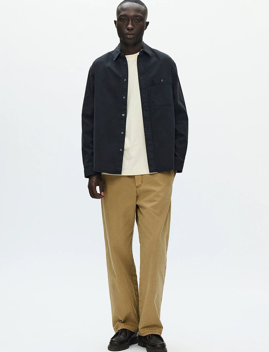 WOOD WOOD - WWCooper shirt 25189 - shop efter stil - black - 2