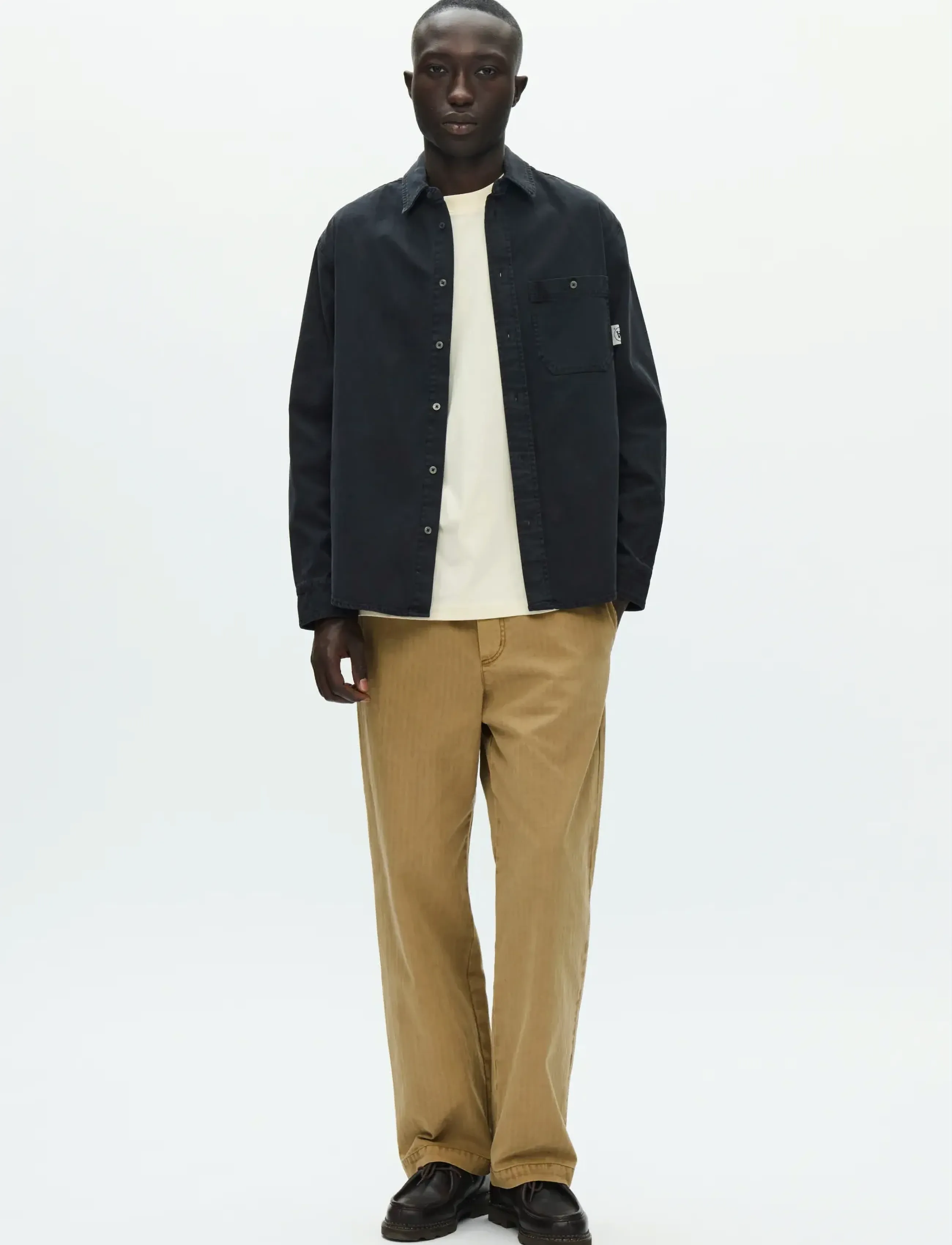 WOOD WOOD - WWCooper shirt 25189 - shop efter stil - black - 2