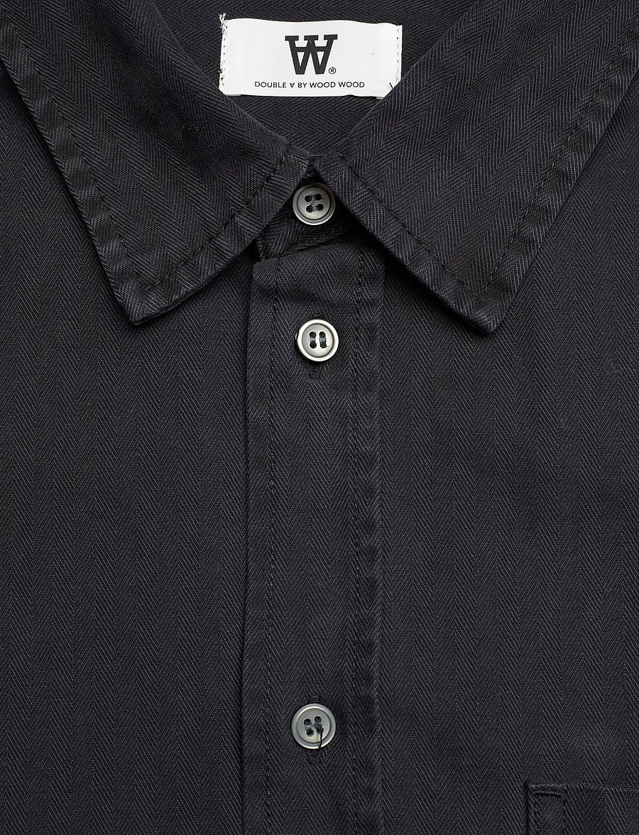 WOOD WOOD - WWCooper shirt 25189 - shop efter stil - black - 5