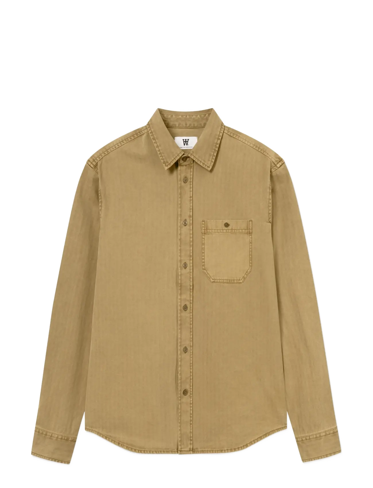WOOD WOOD Wwcooper Shirt 25189 Beige - M - Herren