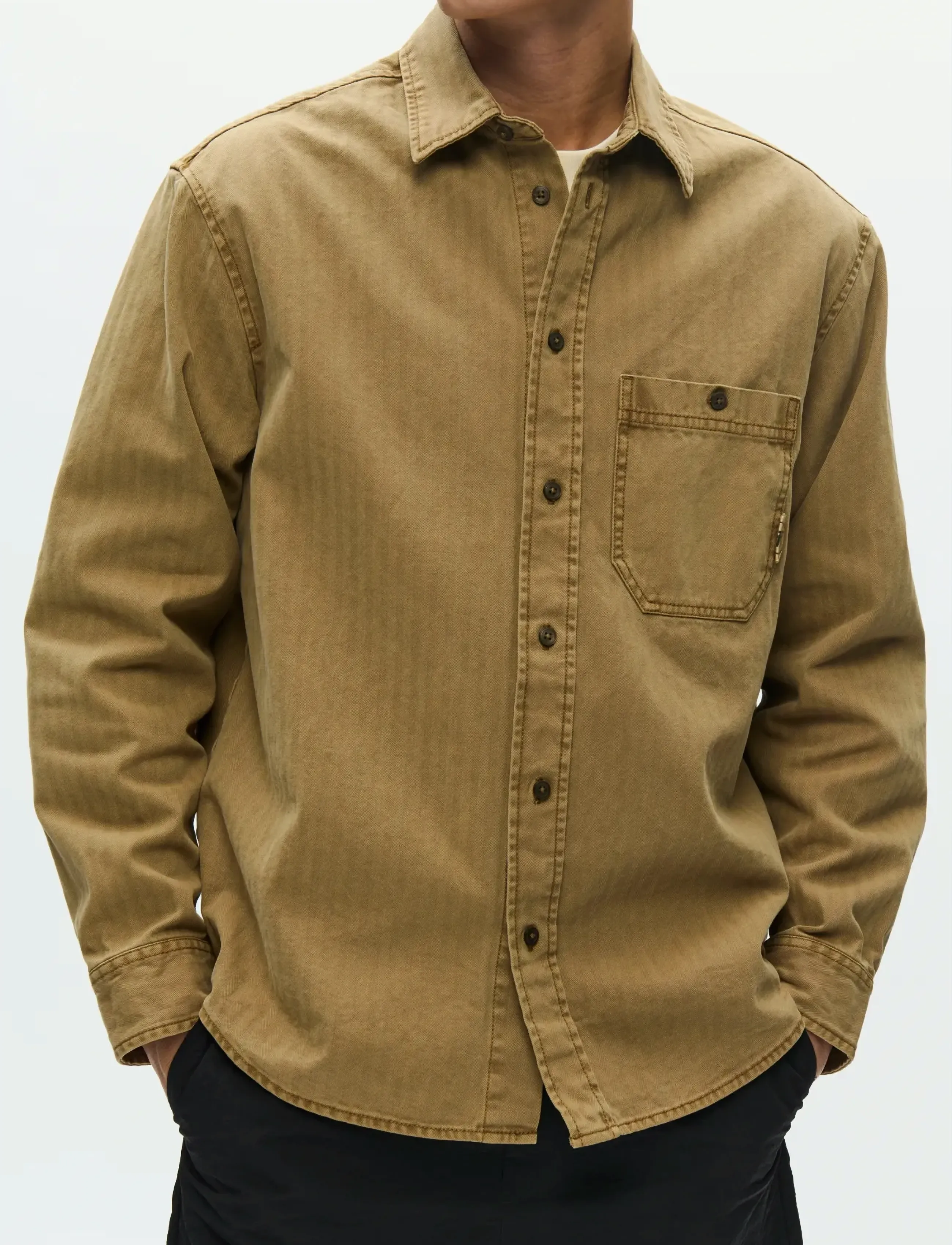 WOOD WOOD - WWCooper shirt 25189 - shop efter stil - ermine - 4