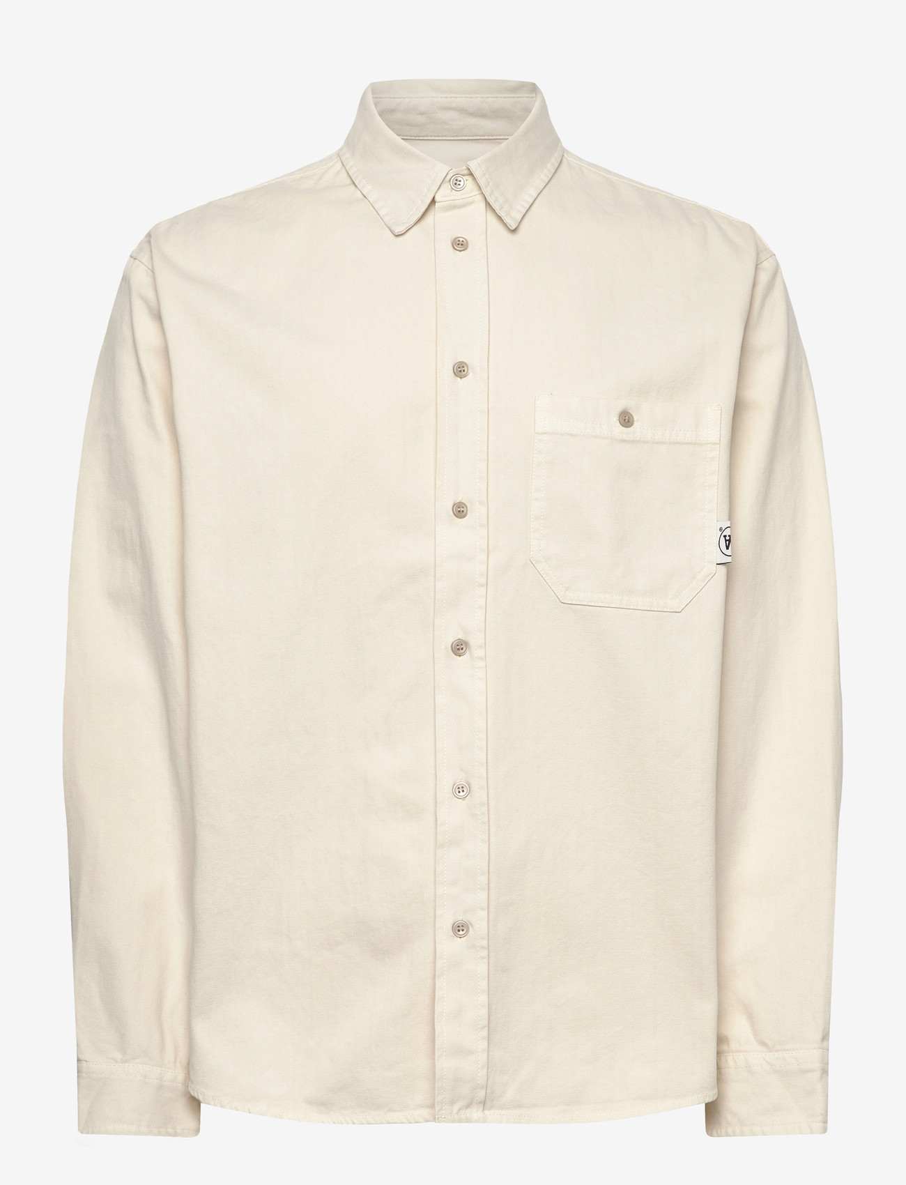 WOOD WOOD - WWCooper shirt 25189 - shoppa efter stil - marshmallow - 0