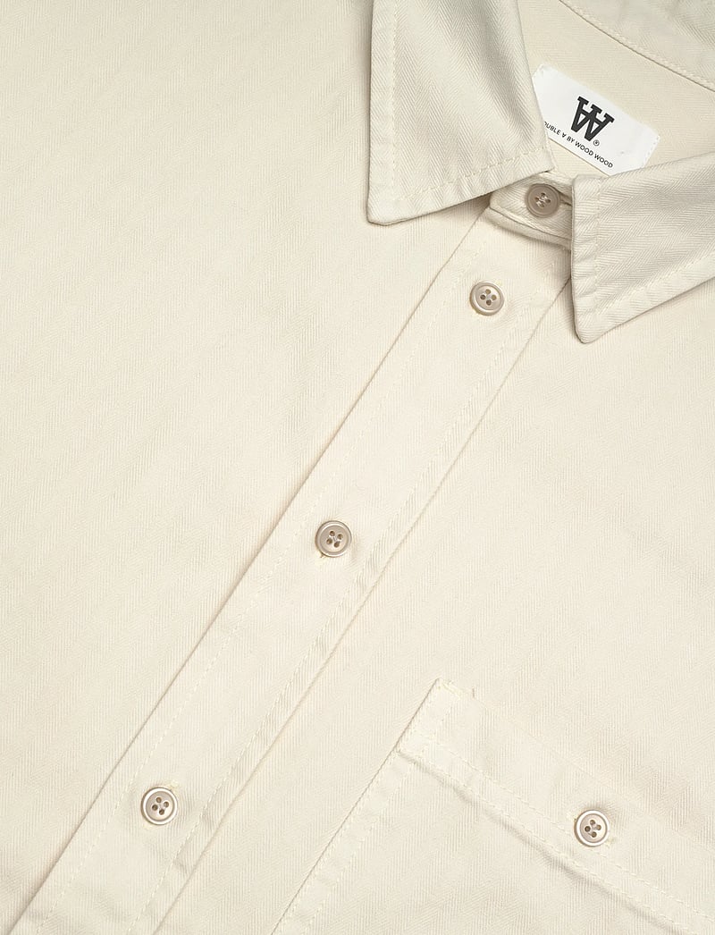WOOD WOOD - WWCooper shirt 25189 - shoppa efter stil - marshmallow - 2