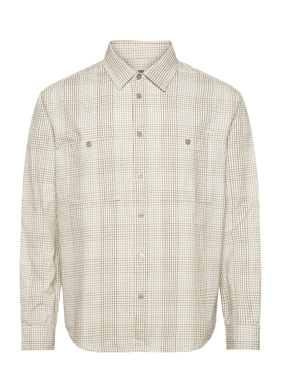 WOOD WOOD - WWCooper shirt 25336 - ruudulised särgid - slate check - 0