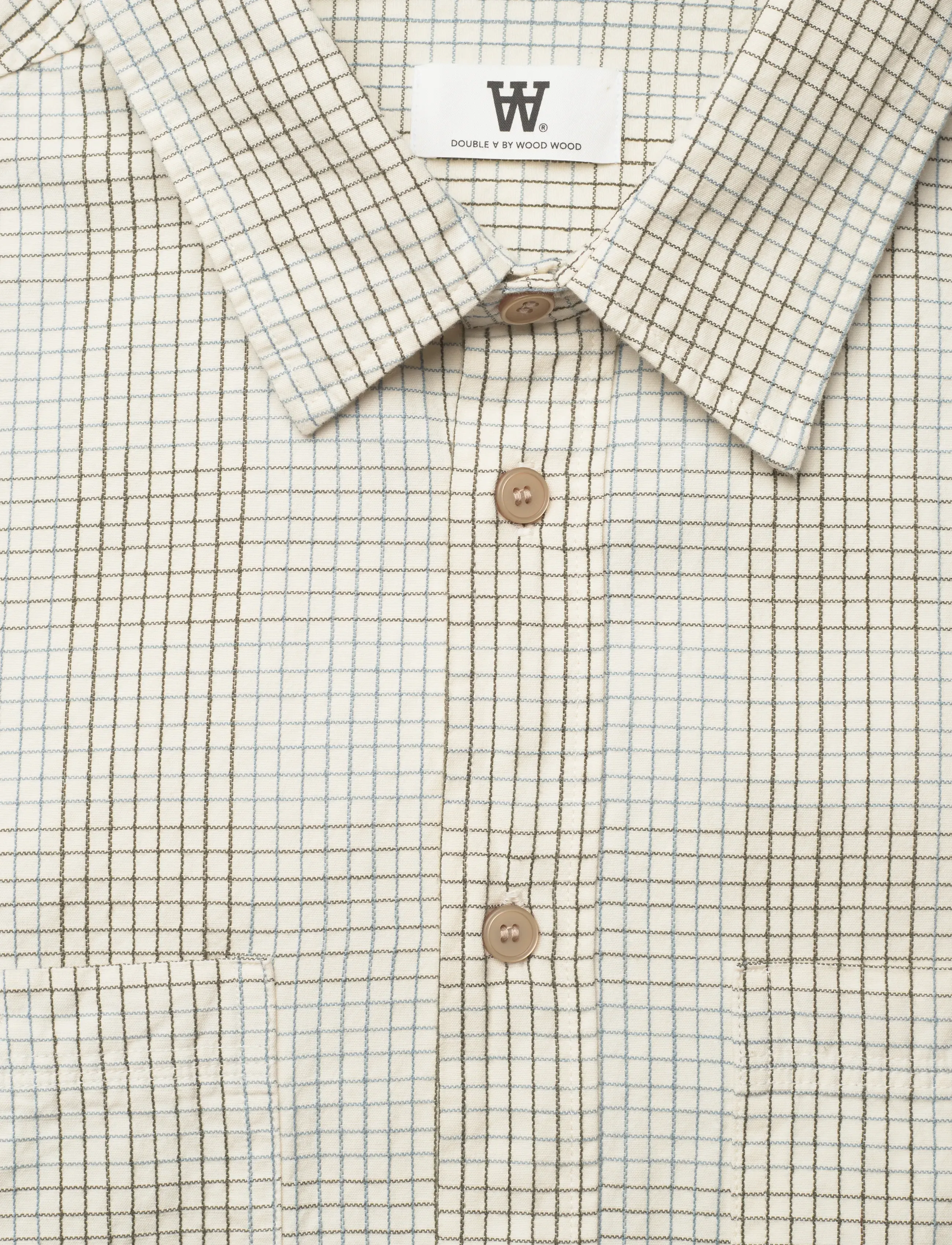 WOOD WOOD - WWCooper shirt 25336 - checkered shirts - slate check - 2